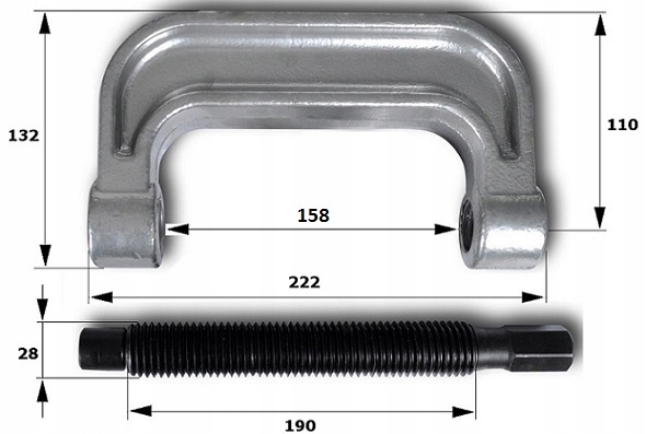 SCIAGACZ SWORZNI DO TULEI WAHACZA PRASA SRUBOWA Mark Other