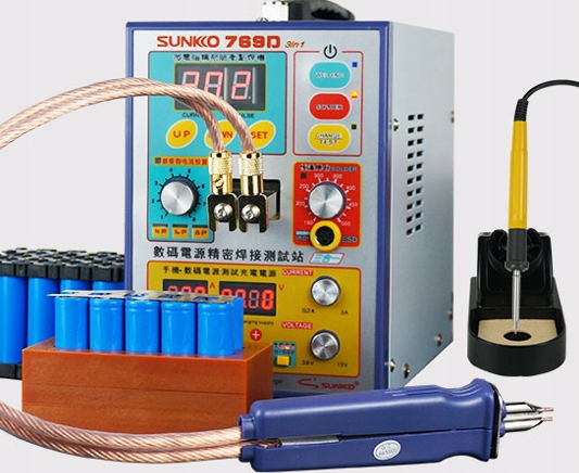 ZGRZEWARKA IMPULSOWO PUNKTOWA SPAWARKA AKUMLATORÓW SUNKKO 769D