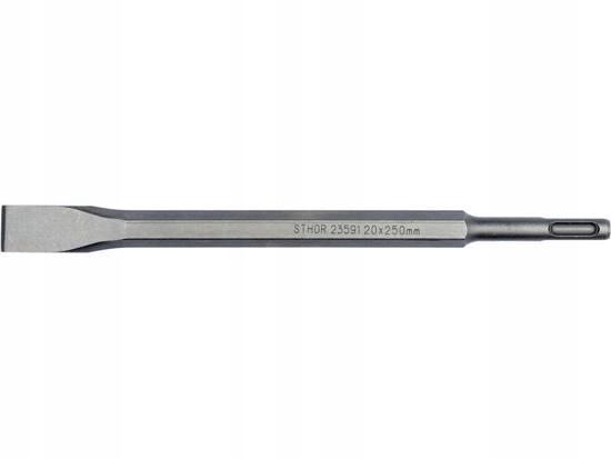 ТОНКОЕ ДОЛОТО SDS PLUS 20x14x250MM STHOR 23591
