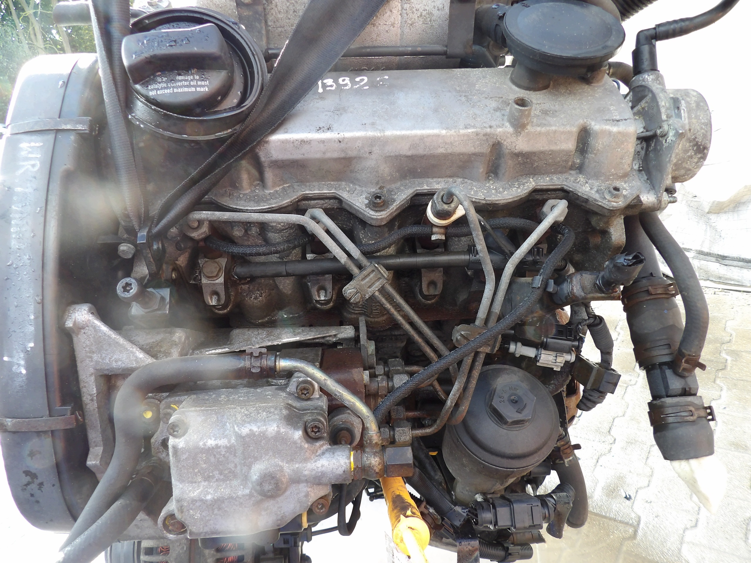 Skoda Fabia and 1,9 sdi engine complete