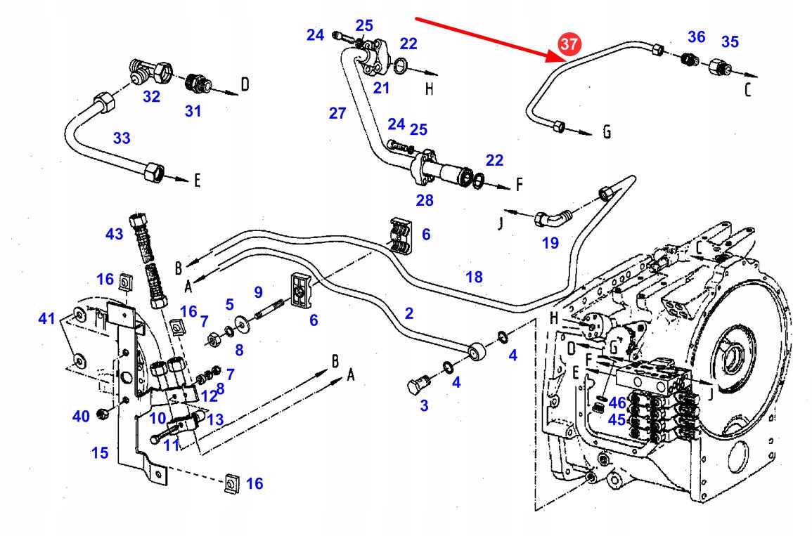 G412951010010 зворотний клапан