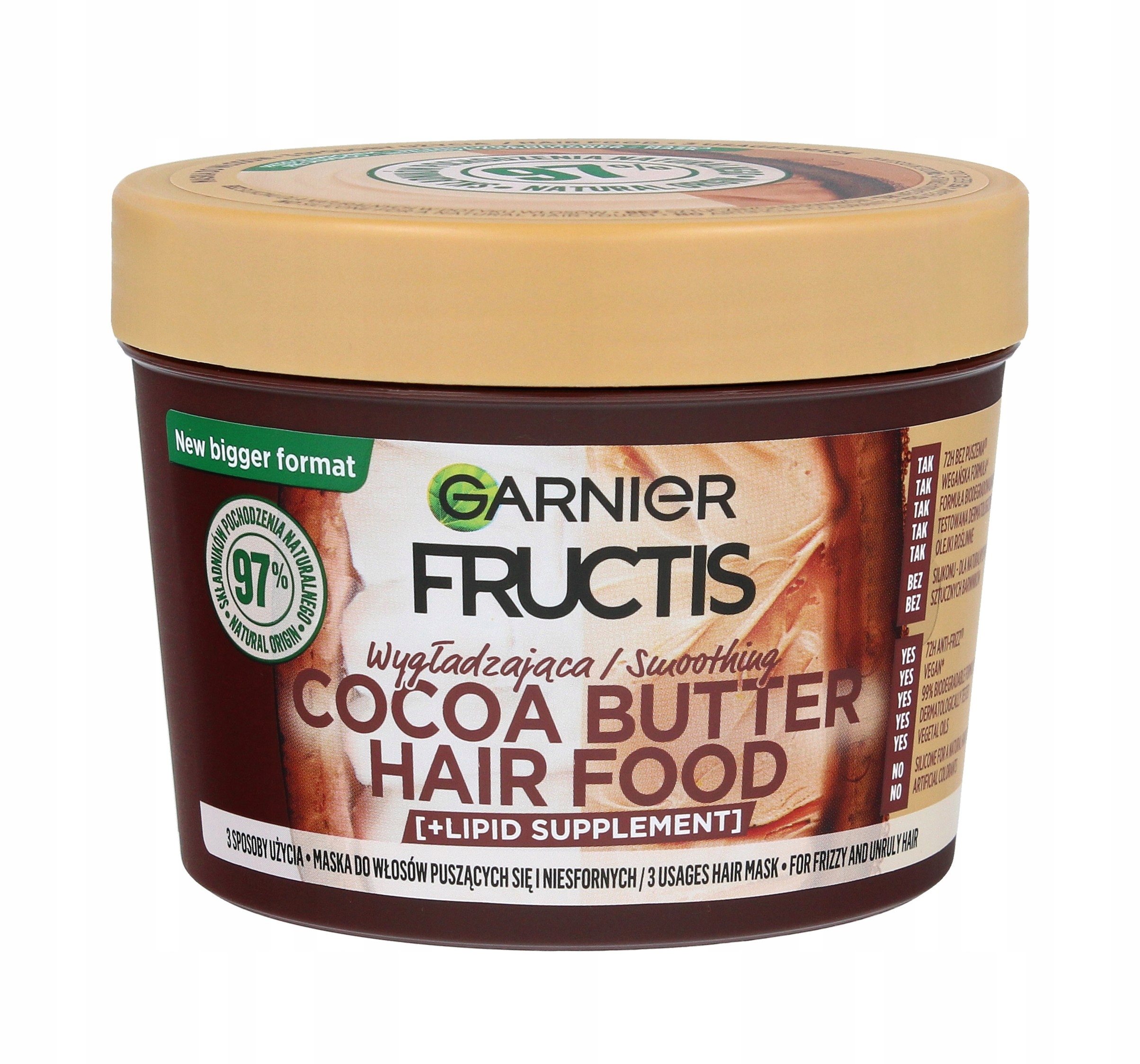 

Fructis Hair Food Maska wygładzająca do włosów pus
