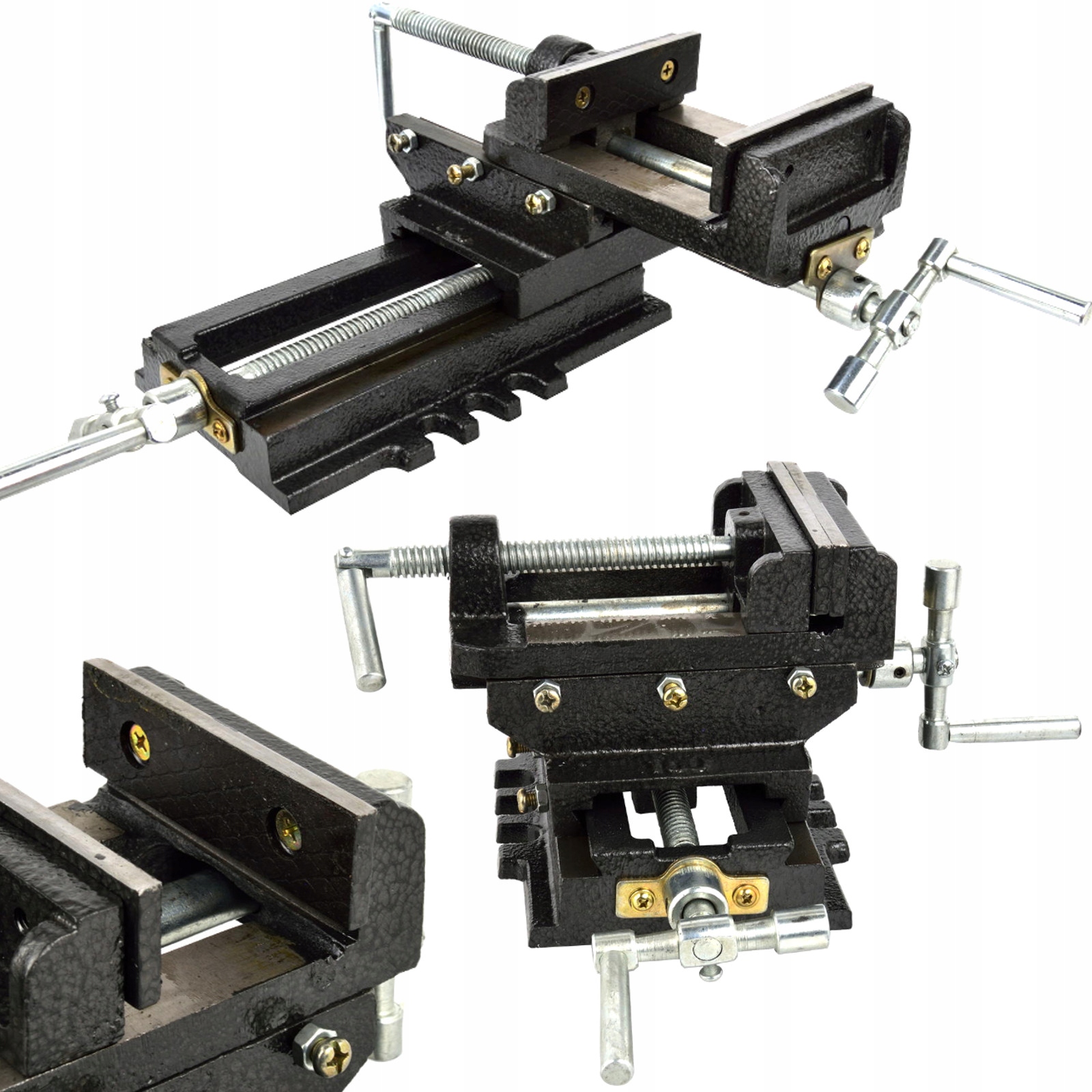 Двухосные тиски 100 мм