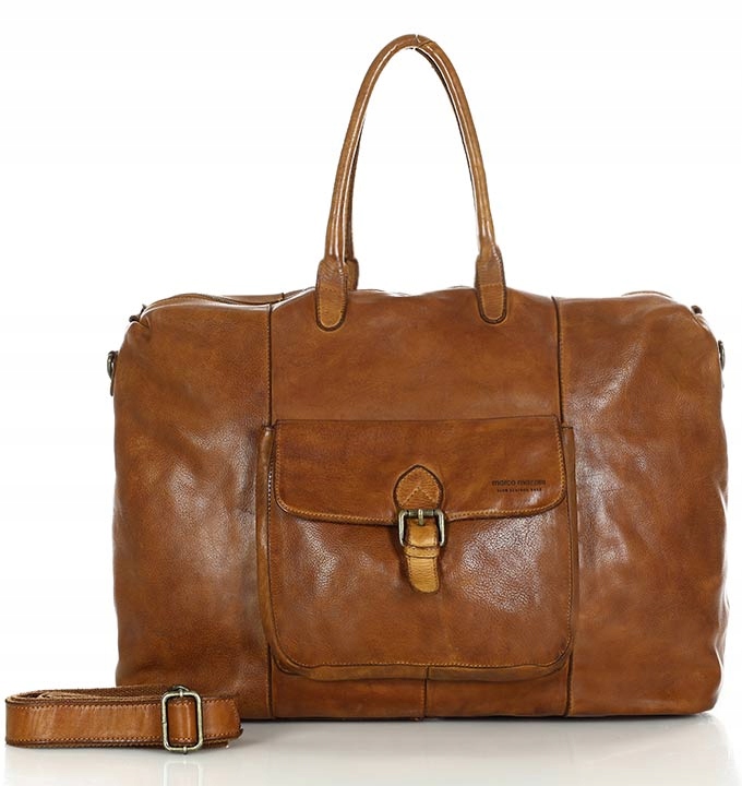 Cestovná víkendová taška elegantná koža MAZZINI