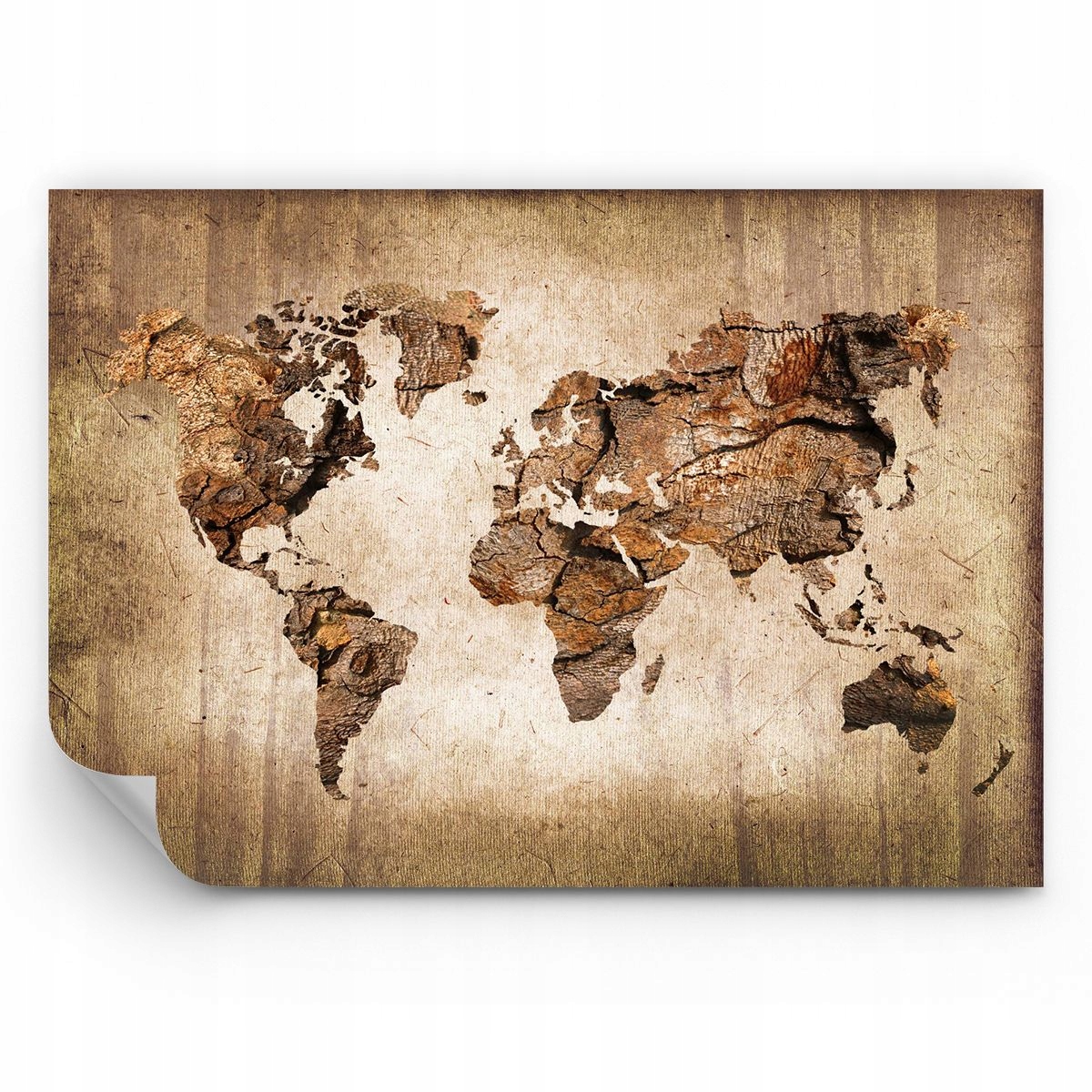 Fototapeta Mapa Świata Tapeta Na Ścianę Do Sypialni Salonu 400x280 Ps