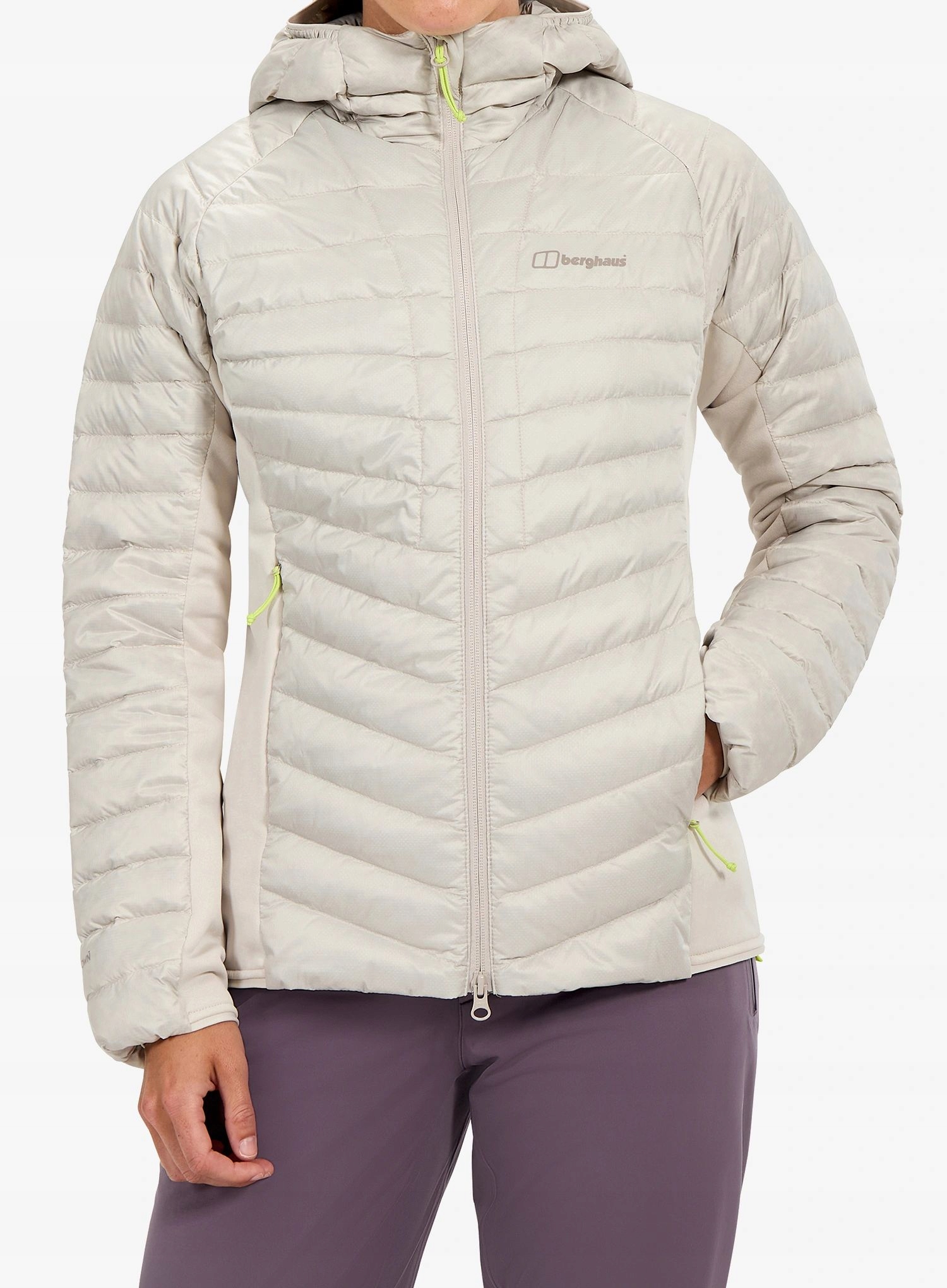 Dámská péřová bunda Berghaus Tephra Stretch Reflect 2.0 Hd kámen 12 (M)