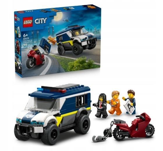 Lego(r) City 60479 Policejní dodávka konvoje