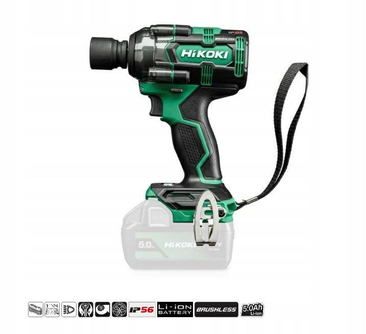 Hikoki Rázový Uťahovák 18V WR18DH W4Z 1/2" 345Nm Bl