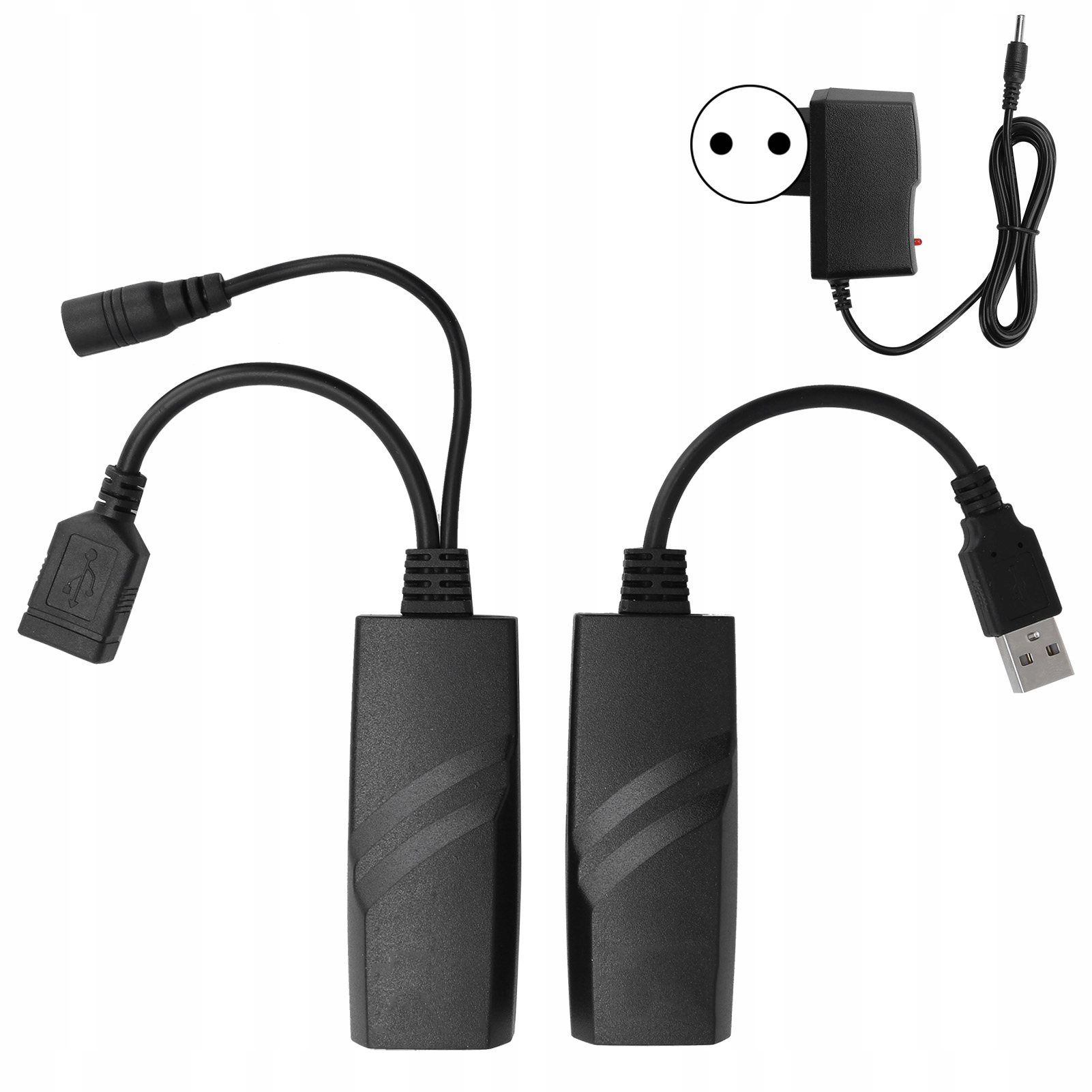 Předpínač síťového kabelu Usb 2.0 na RJ45 Adapter 100-240V
