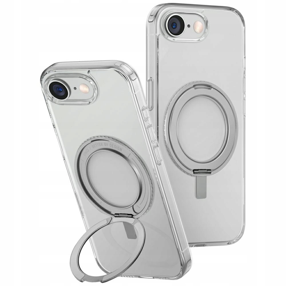 Pouzdro Uniq pro iPhone 16e 2025, Kryt s obal a stojánkem