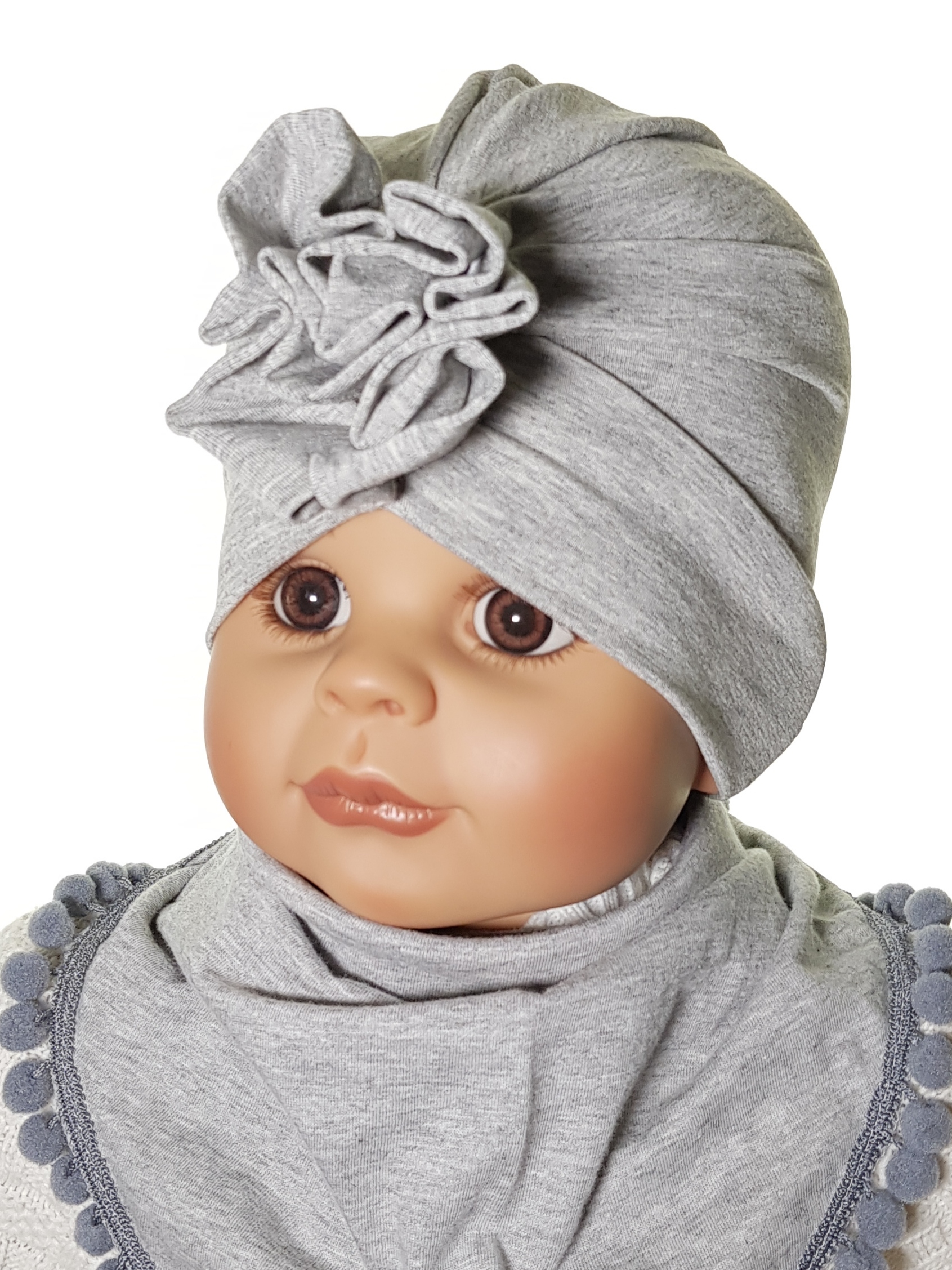 

Polski Komplet Czapka Turban Chustka 1-99LAT 5KOL