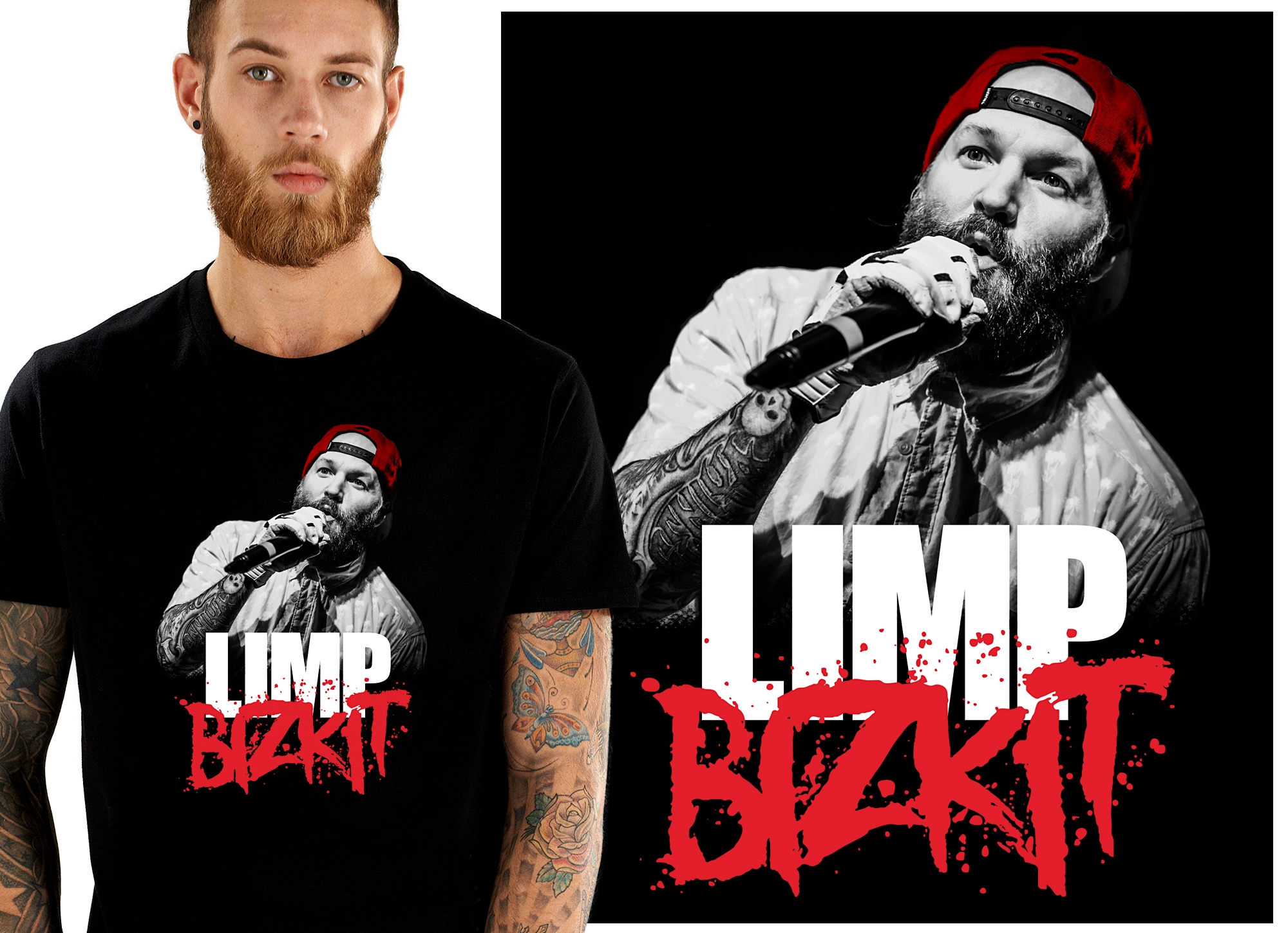 

Limp Bizkit Fred Durst Wes Koszulka Męska M