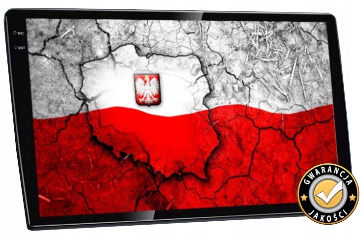 RADIO GPS 9 CALI 2 DIN ANDROID CARPLAY WIFI BLUETOOTH USB 4GB 64GB QLED Złącza AUX USB