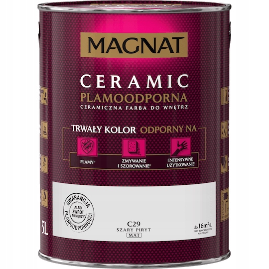 

Magnat Ceramic Szary Piryt C29 5L