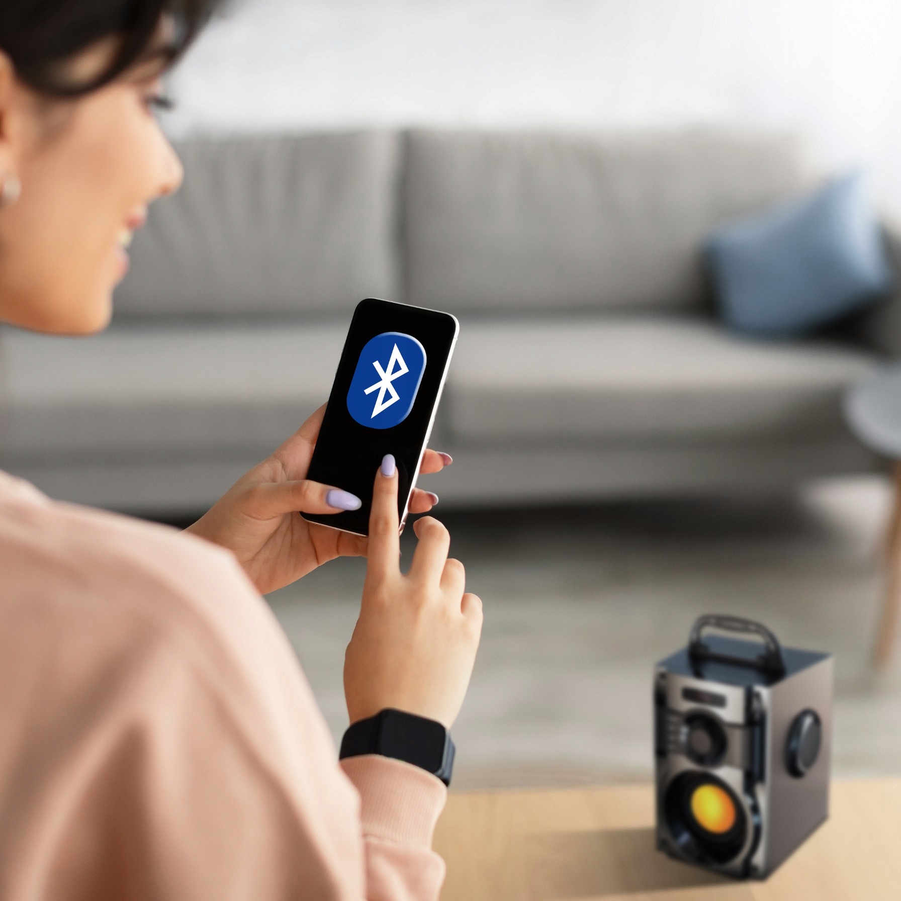 GŁOŚNIK BEZPRZEWODOWY BLUETOOTH RADIO PRZENOŚNY FM Komunikacja Bluetooth