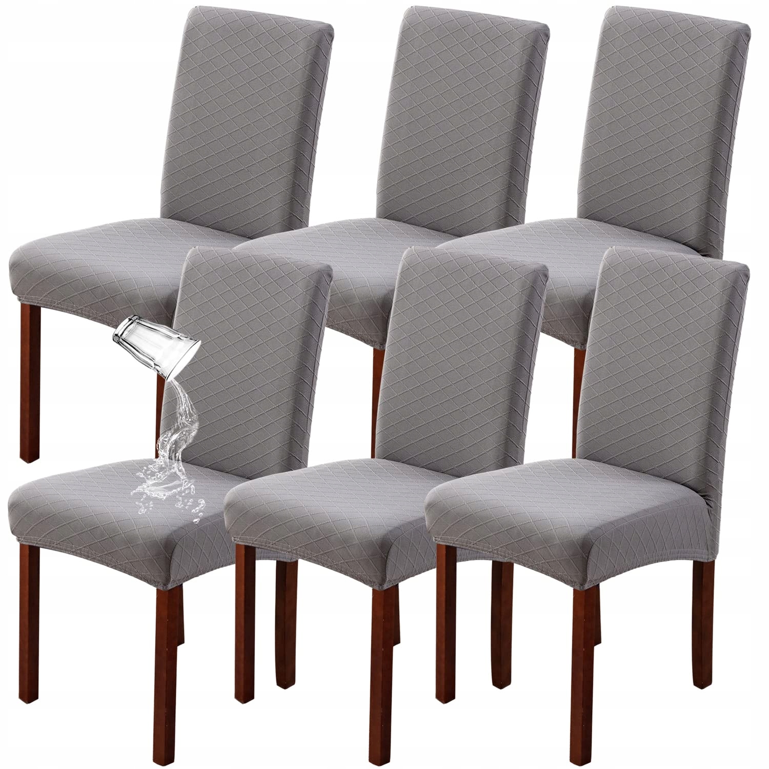 Potahy na židle, 6 kusů