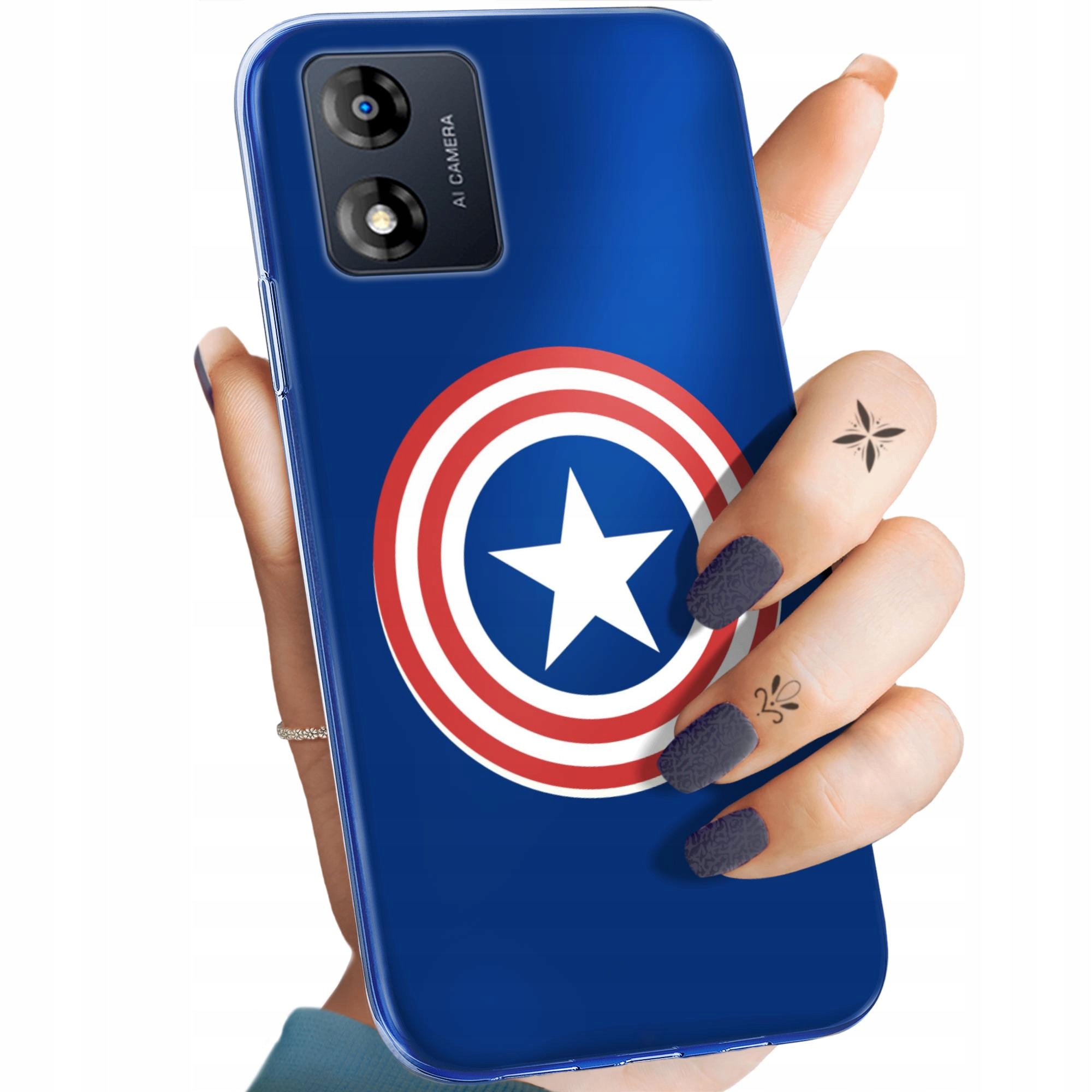 Etui Do Motorola Moto E13 Usa Ameryka Stany Obudowa Pokrowiec Case