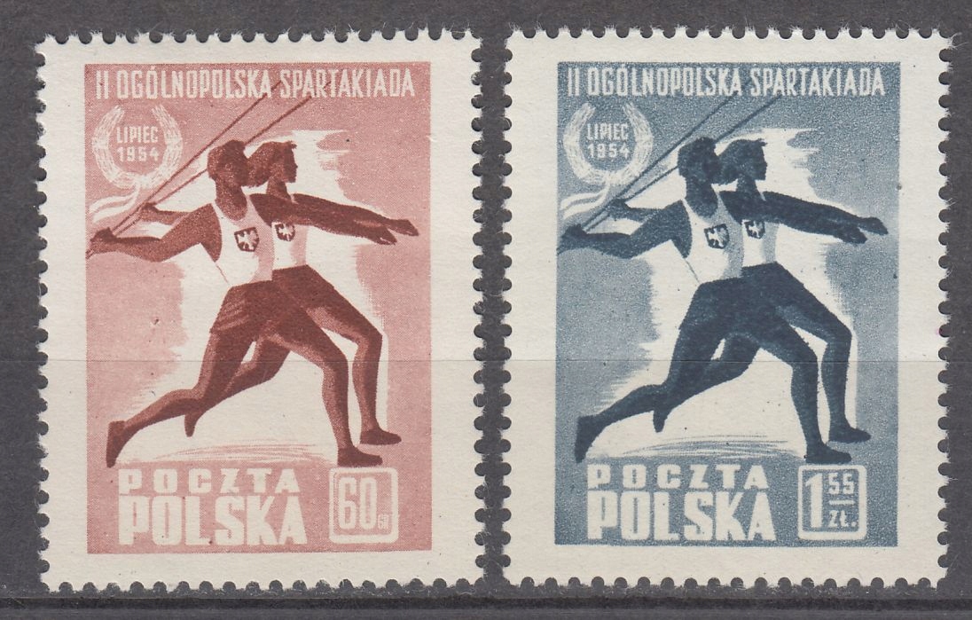 1954 Ogólnopolska Spartakiada Fi 721-22 *
