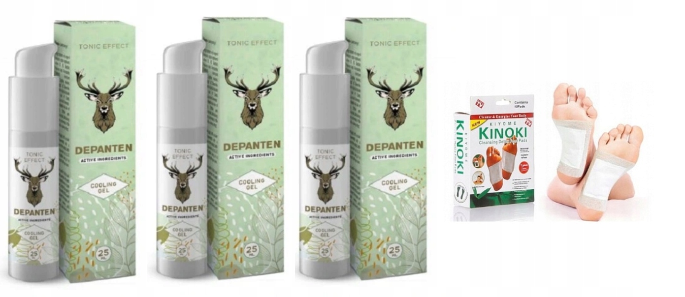 DEPANTEN + GRATIS! NA BÓL STAWÓW I KOŚCI - EFEKT CHŁODZENIA