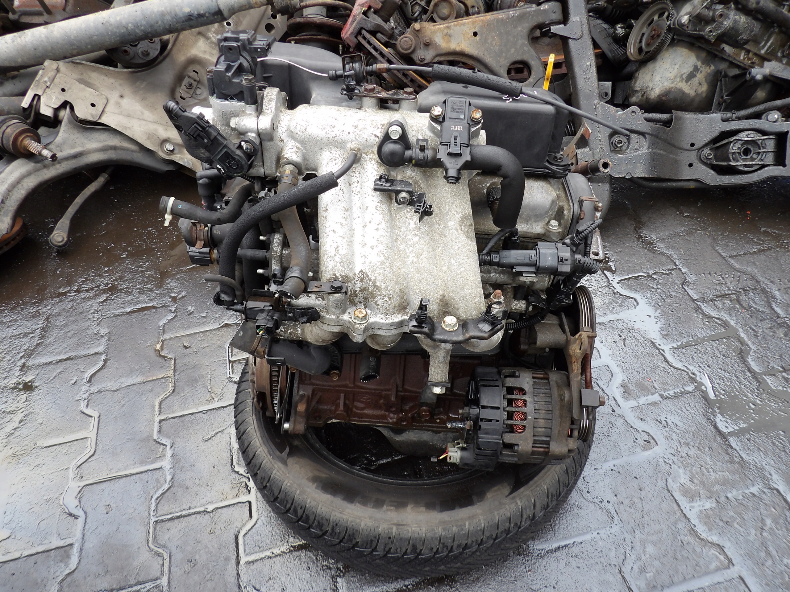 Kia Picanto 1,0B 44KW 60KM engine complete G4HE
