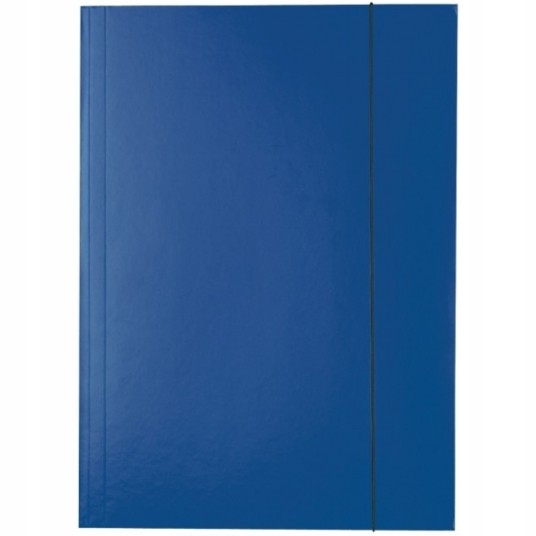 

Teczka kartonowa Esselte A4 z gumką granatowa