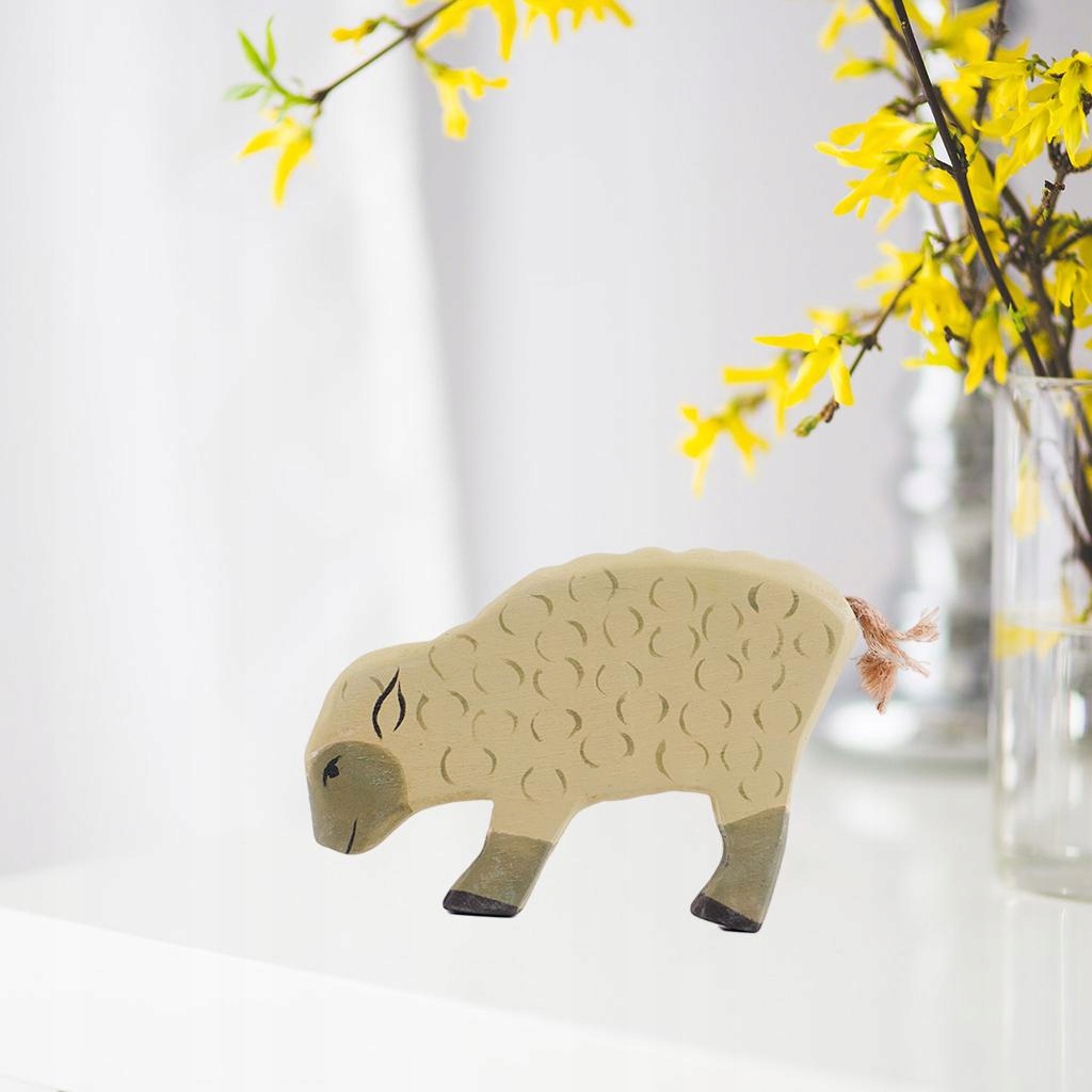 Animal Learning Toy Figures Numbers Model Sheep Marka bez marki