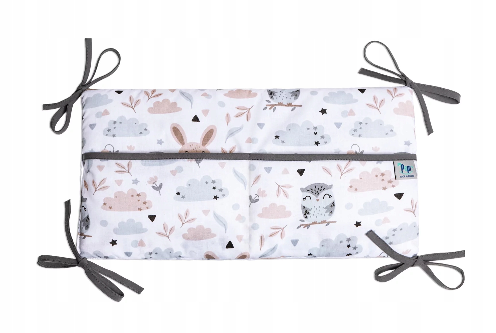 PEPI ORGANIZER DO ŁÓŻECZKA BAWEŁNA - 42x22 cm