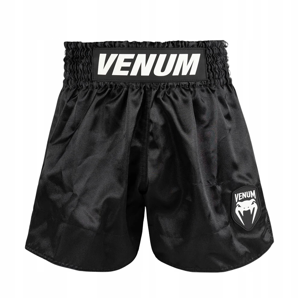 Spodenki Tajskie Muay Thai Classic Evo treningowe lekkie Czarne r. S
