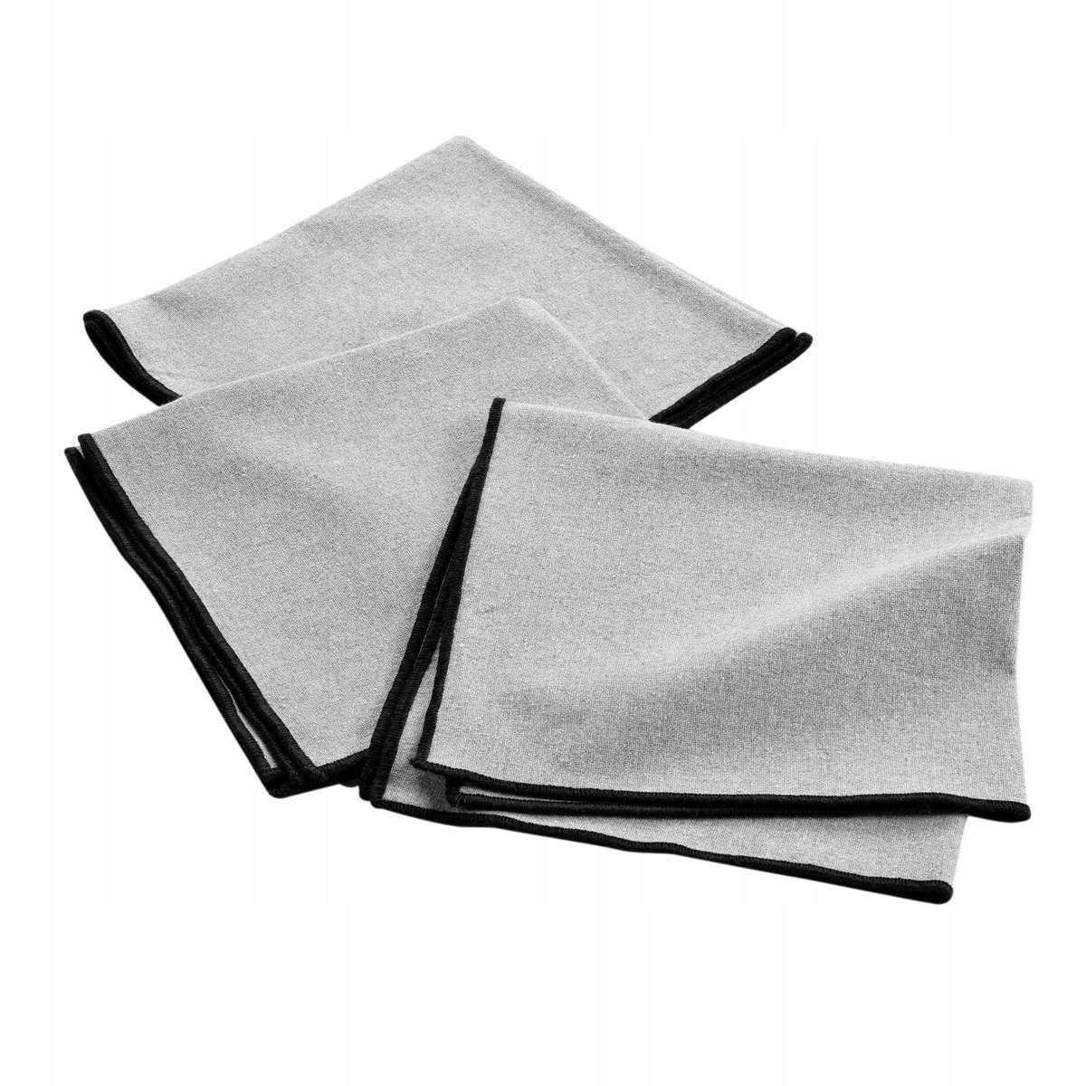 

Serwetki bawełniane Szare 40x40 cm 3szt Mistraline