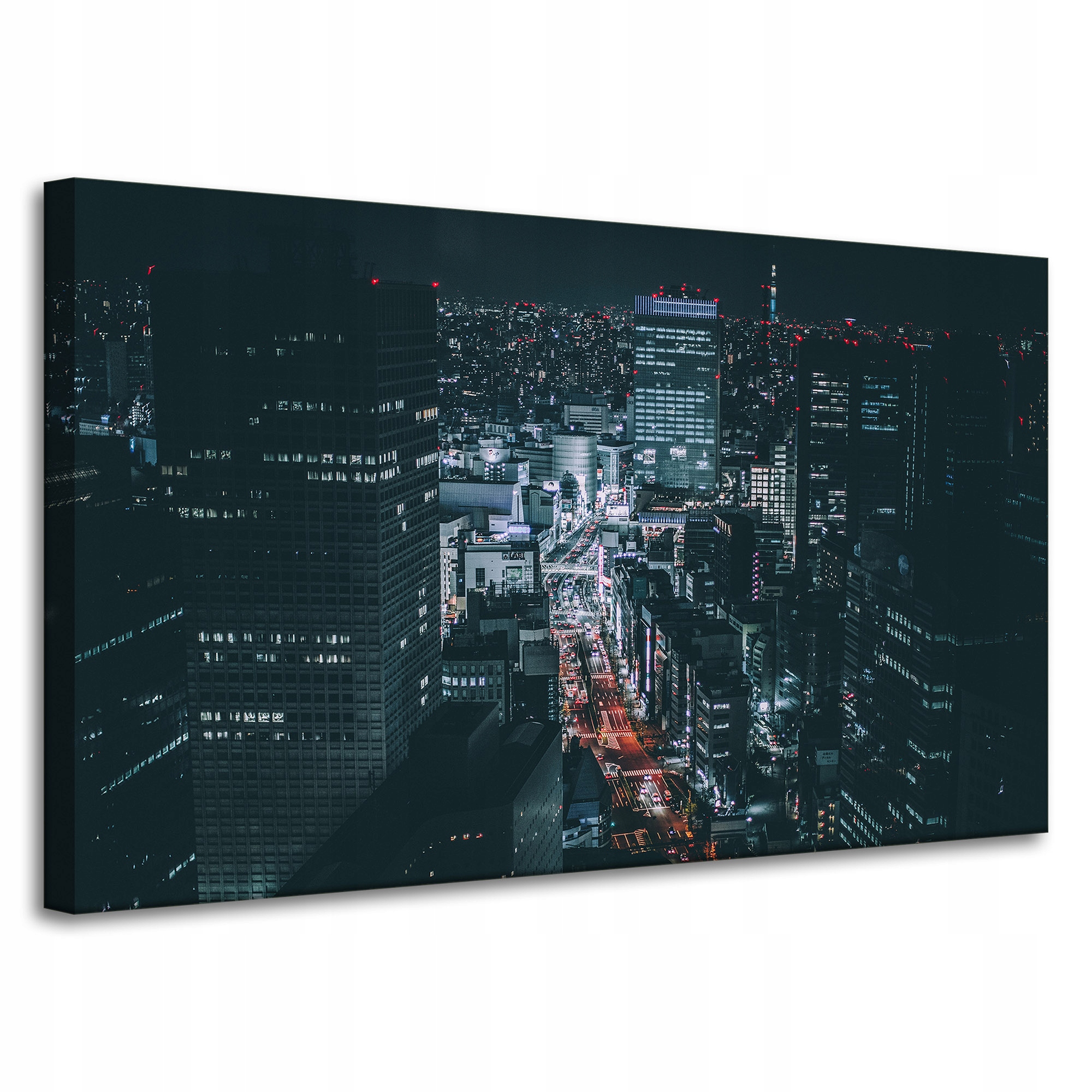 Obrazy na plátně Architektura Tokia v noci 100X60