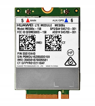 

Modem Lte EM7455 Lenovo T460s T470s X260 Carbon X1