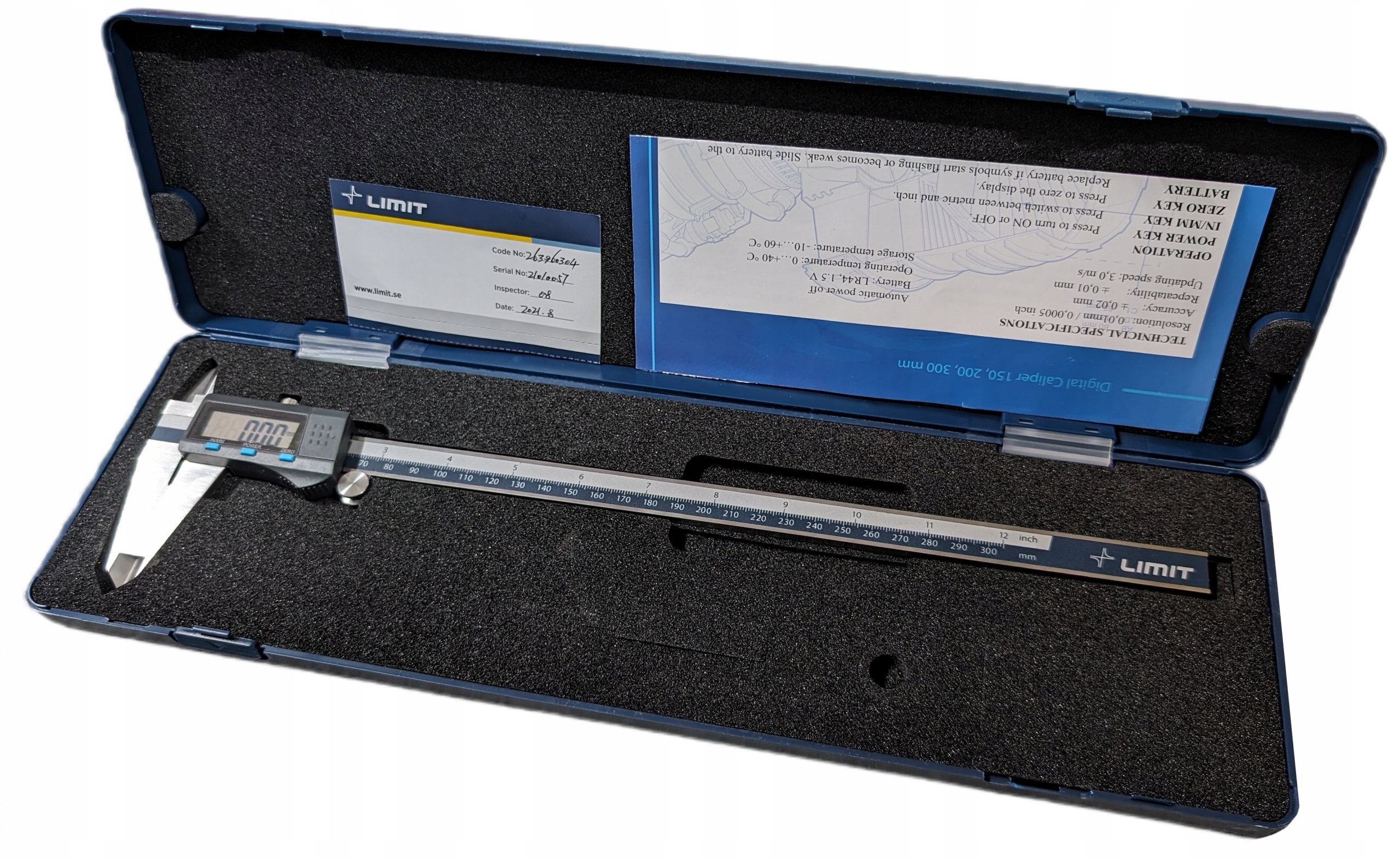 Digitální elektronické posuvné měřítko Cdk 300 mm Limit