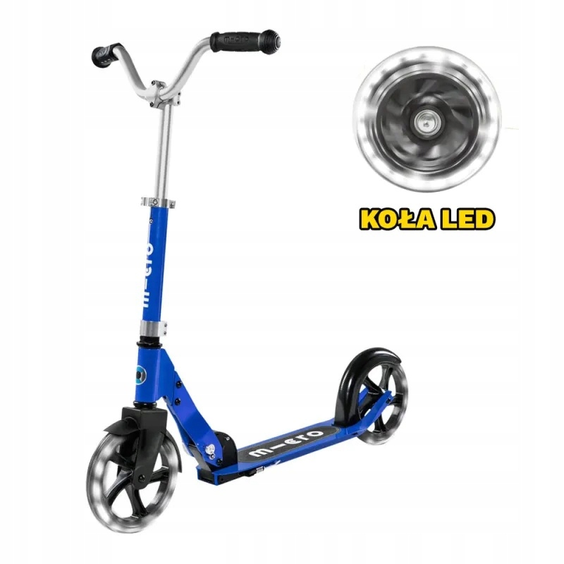 Hulajnoga Micro Cruiser Blue Led SA0197