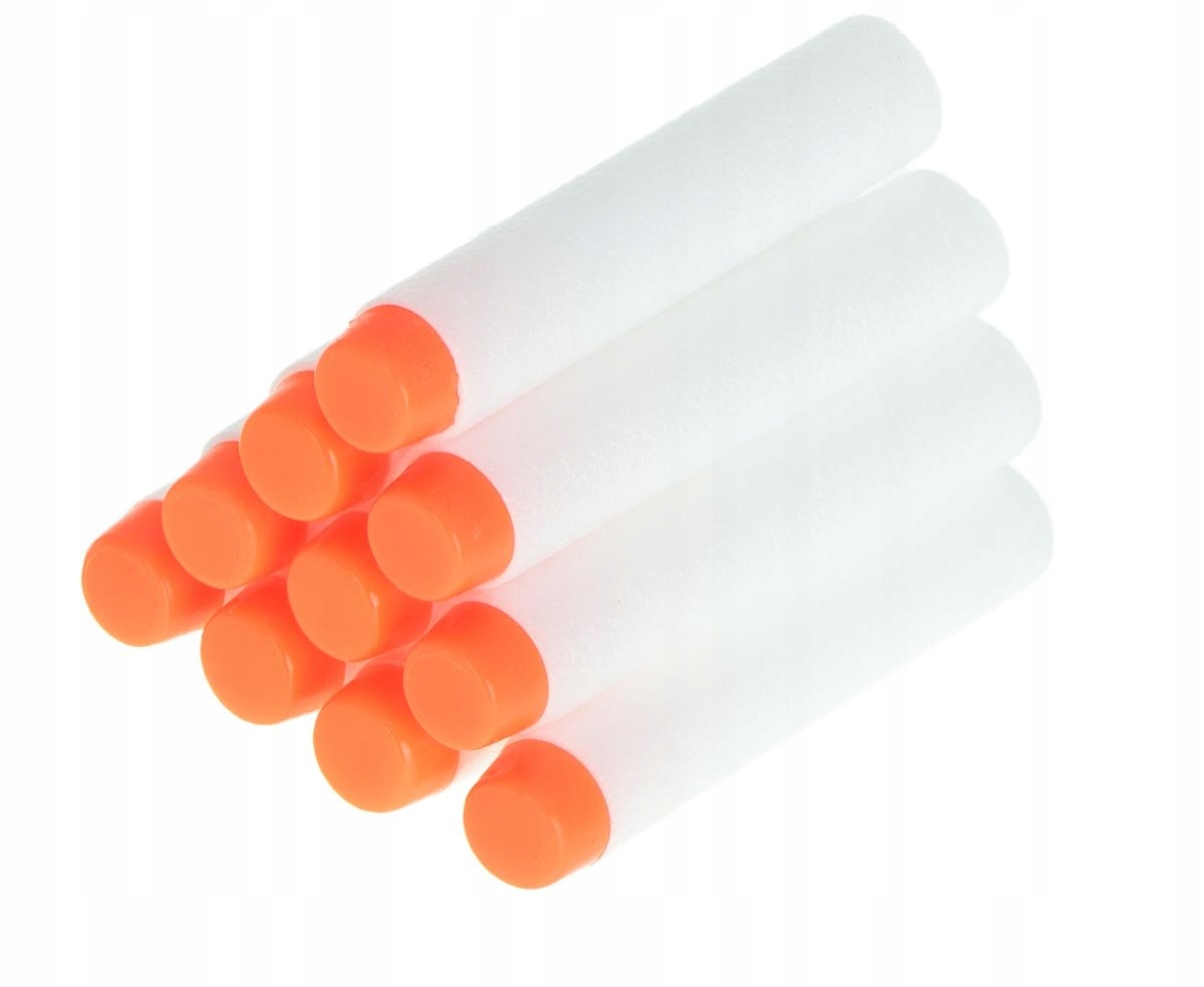 10 STRZAŁEK DO NERF FLUORESCENCYJNE DLA DZIECI Rodzaj pistolety