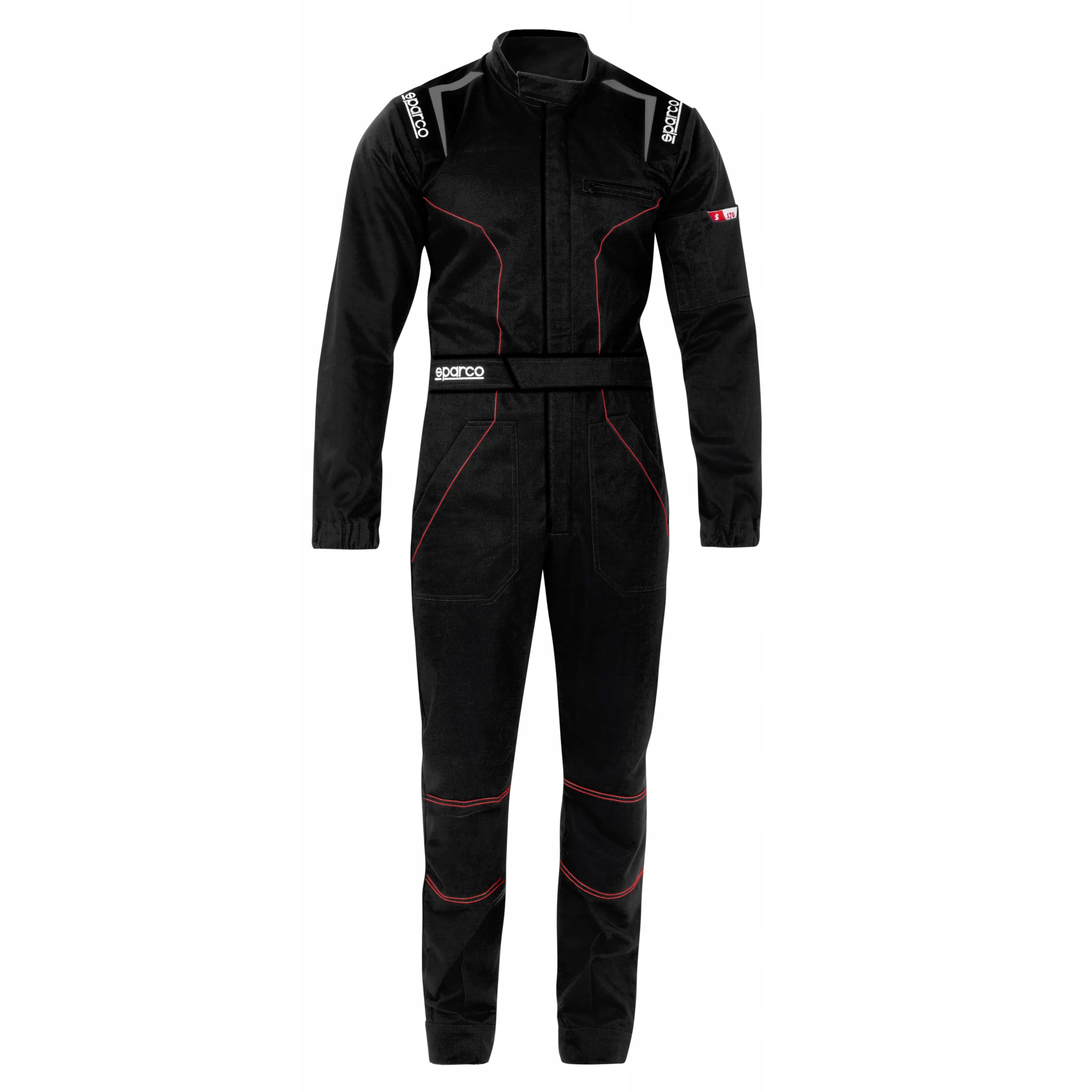 Kombinéza pre mechanika Sparco MS-4 čierna veľ XL