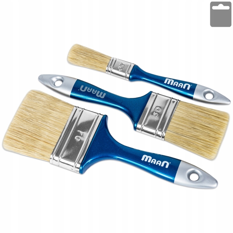 

Zestaw pędzli pędzle pędzel Decor 3 sztuki