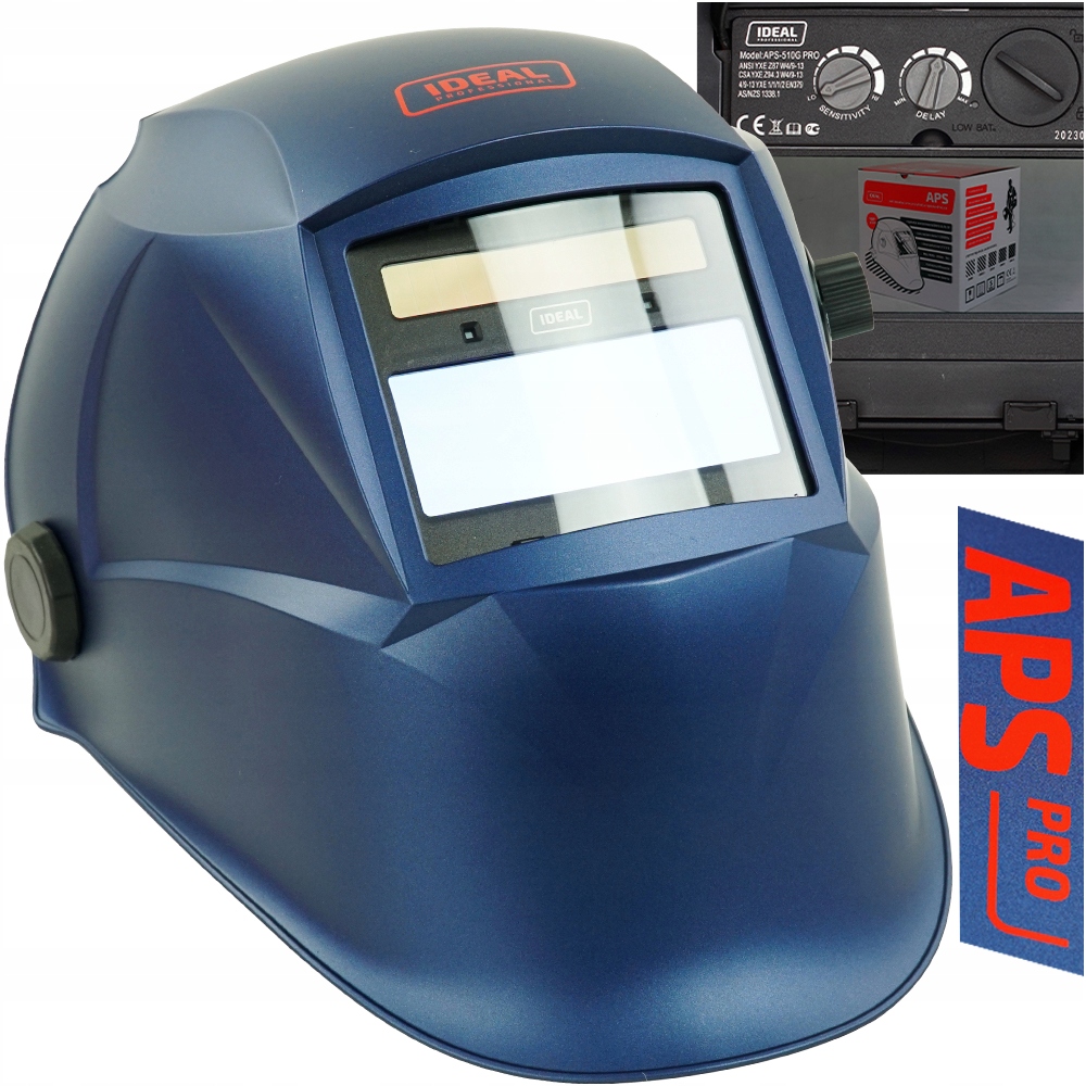 Przyłbica FILTR TRUE COLOR samościemniająca MASKA spawalnicza MIG MAG TIG