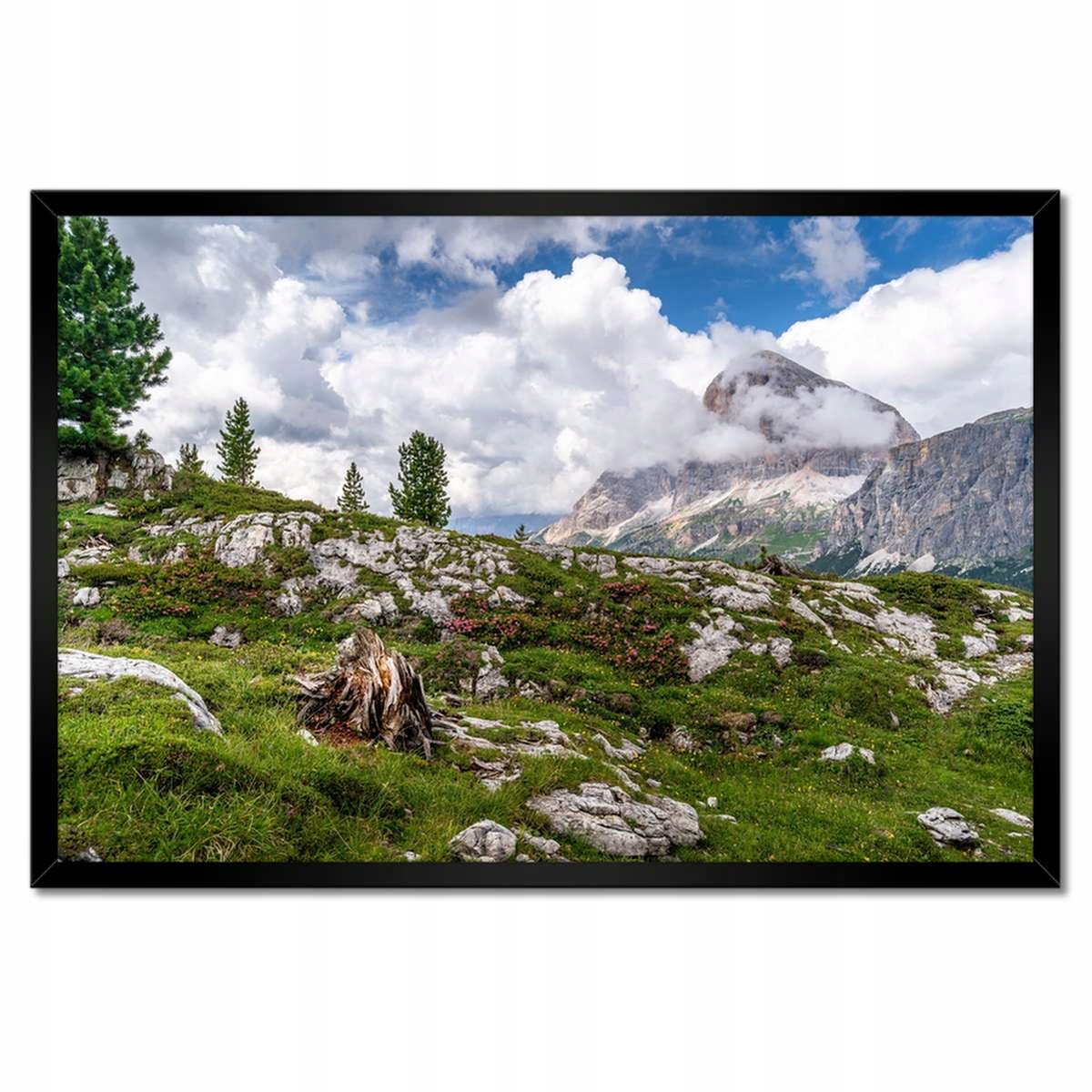 Plakáty v rámu 60x40 Horský pohled Krajina
