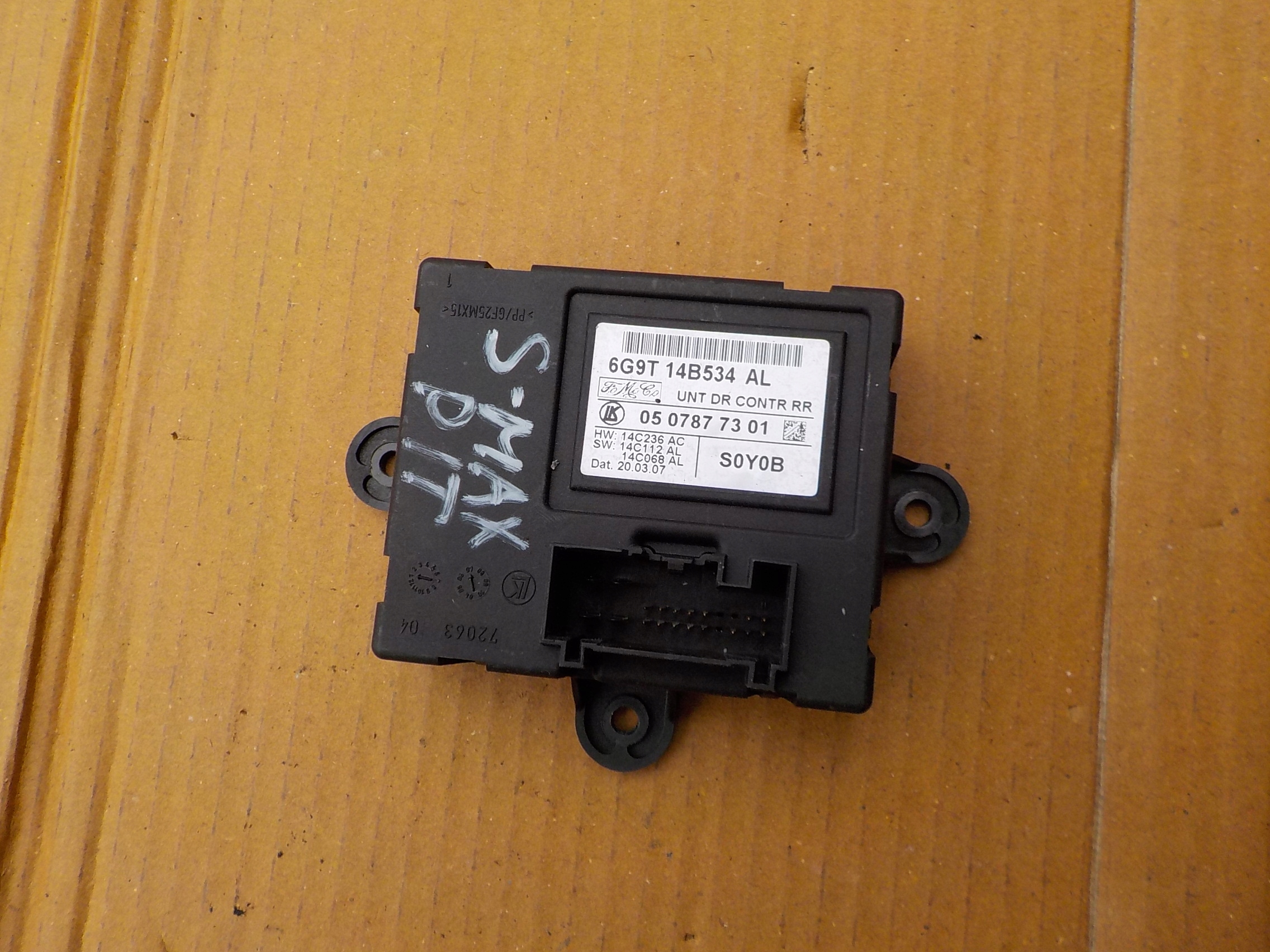 module door left rear part ford s-max mk1 6G9T14B534AL