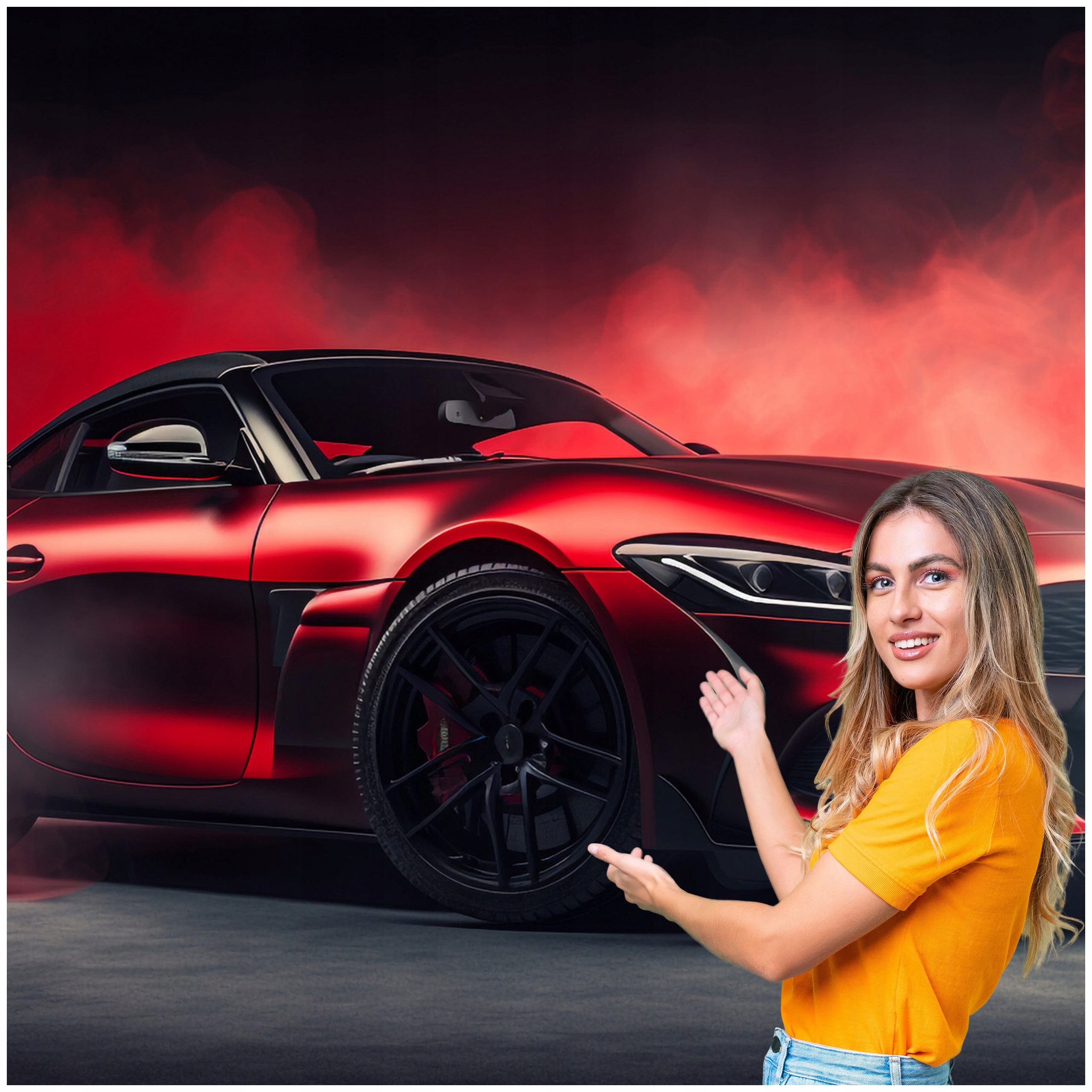 3D fototapeta pre mládež Auto Motocykel 490x280 DMSM20W