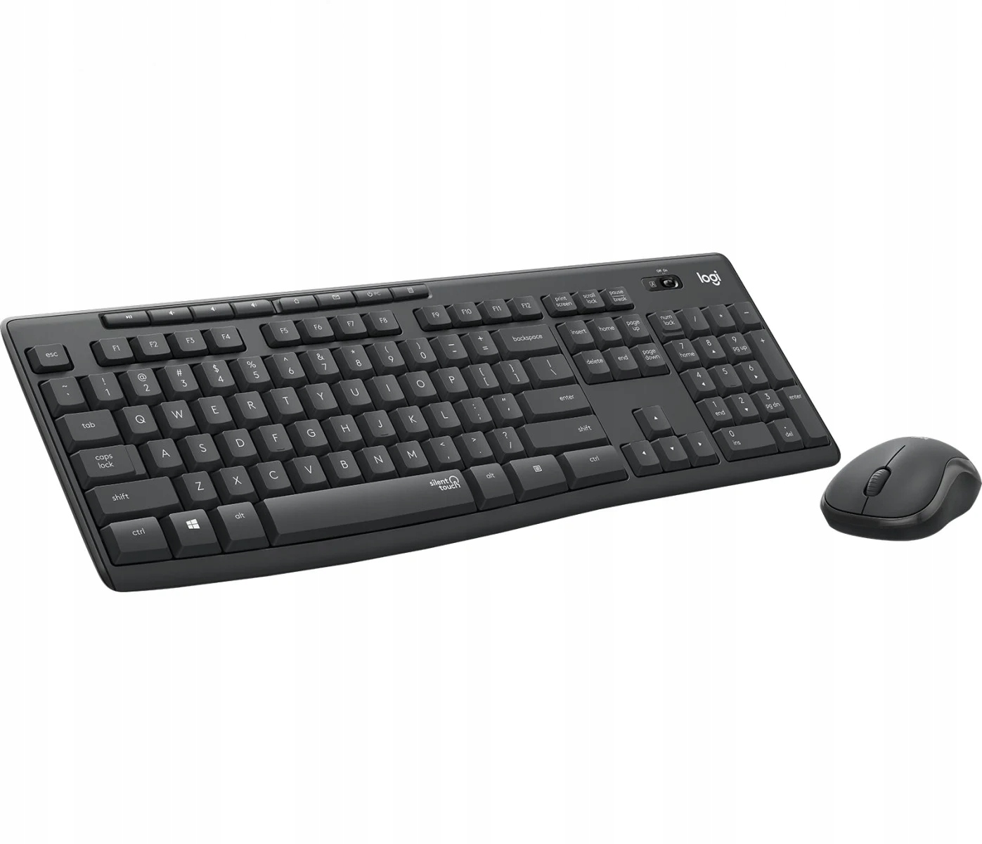 Sada klávesnice a myši Logitech 920-009800 Kabelová Qwerty