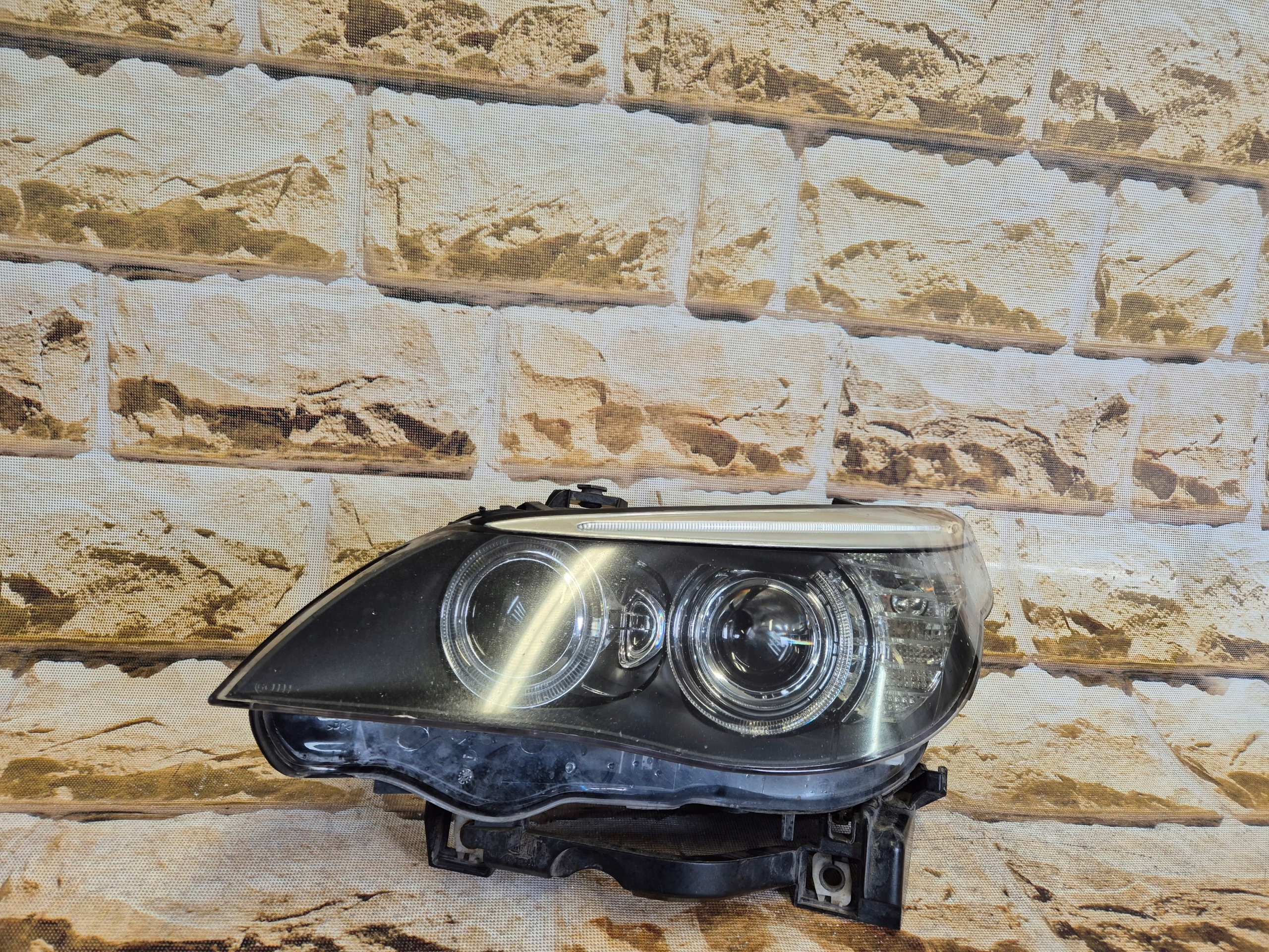 bmw 5 e60 europejska 08 lift lci xenon nie skrętny lewa