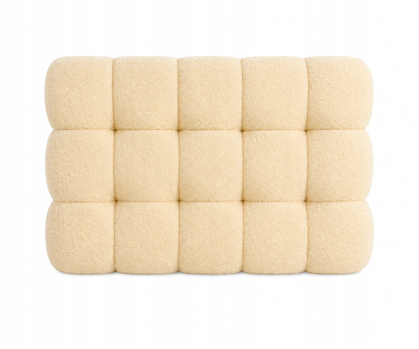 Čalúnená opierka hlavy 60x90 Nástenný panel Vankúš Pohovka Pufa Boucle Premium