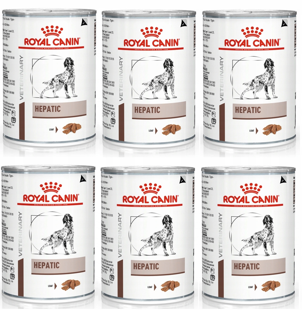 Royal Canin Hepatic HF16 Canine 420 g puszka x 6