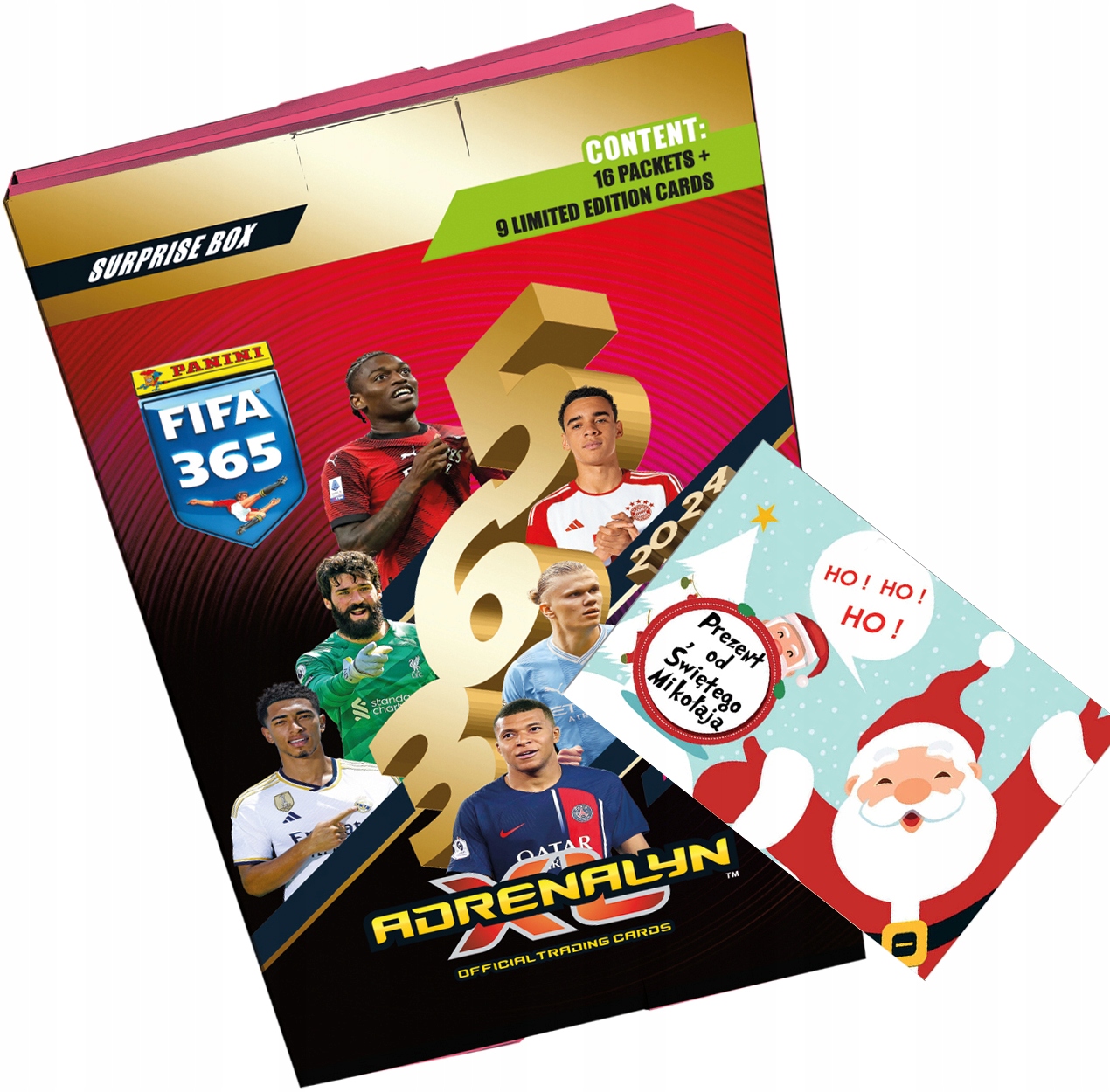 Panini FIFA 365 2024 Adrenalyn XL - Surprise Box (Calendrier de l