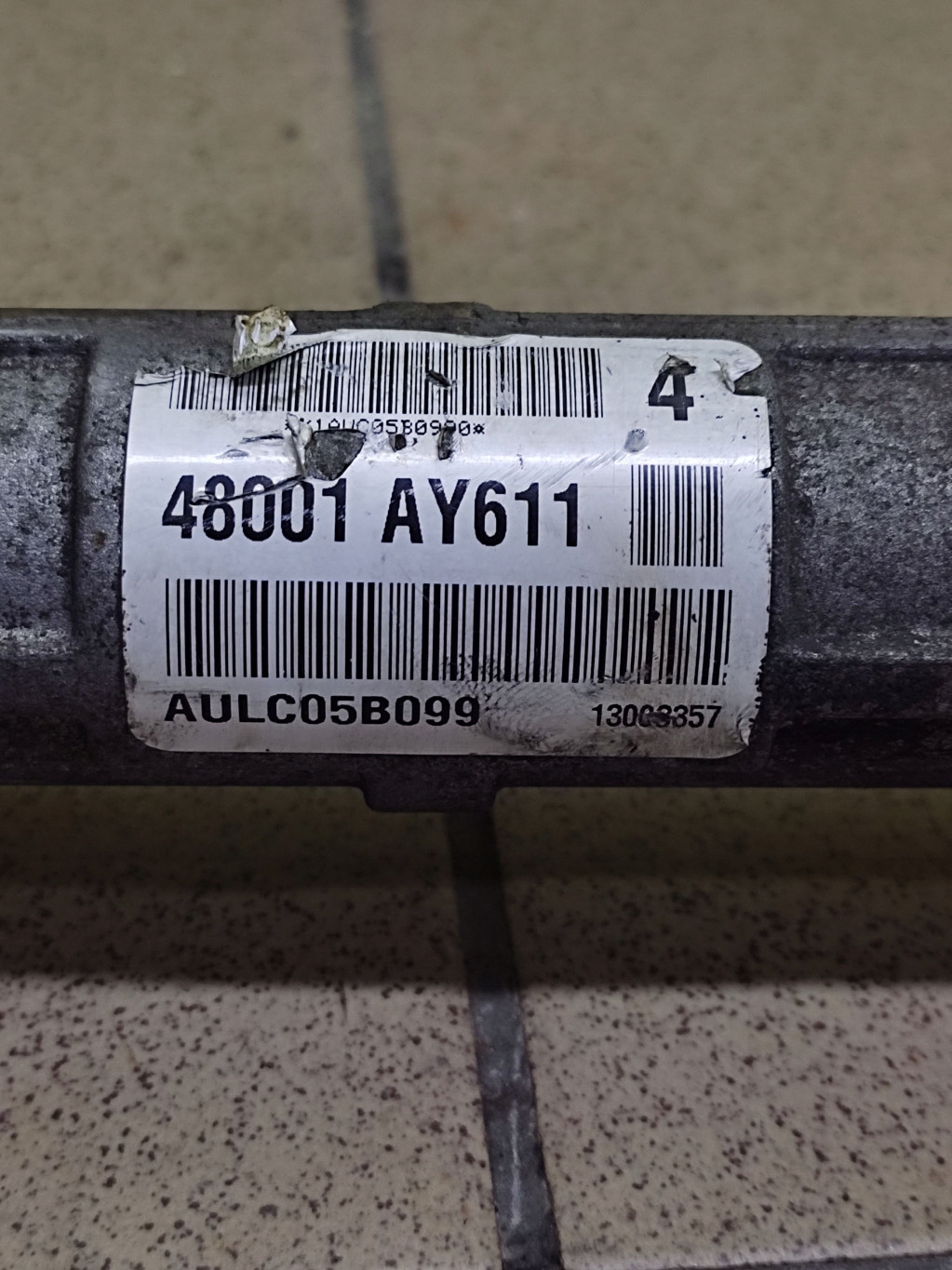 NISSAN MICRA K12 1.5 DCI control 48001AY611