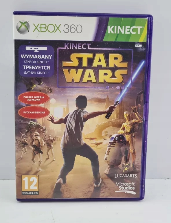 Kinect Star Wars Xbox 360 pudełkowa