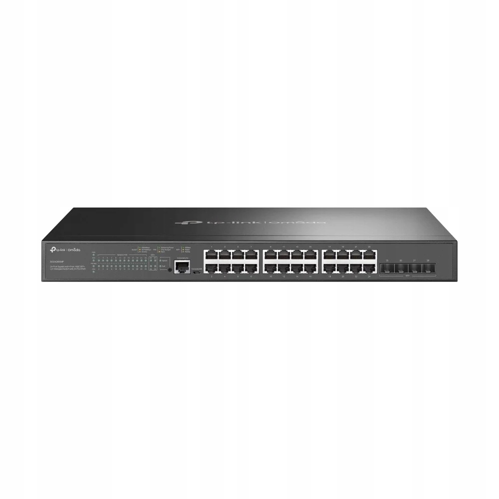 TP-Link SG3428XMP (TL-SG3428XMP) JetStream 24-Port Gigabit and 4-Port 10GE