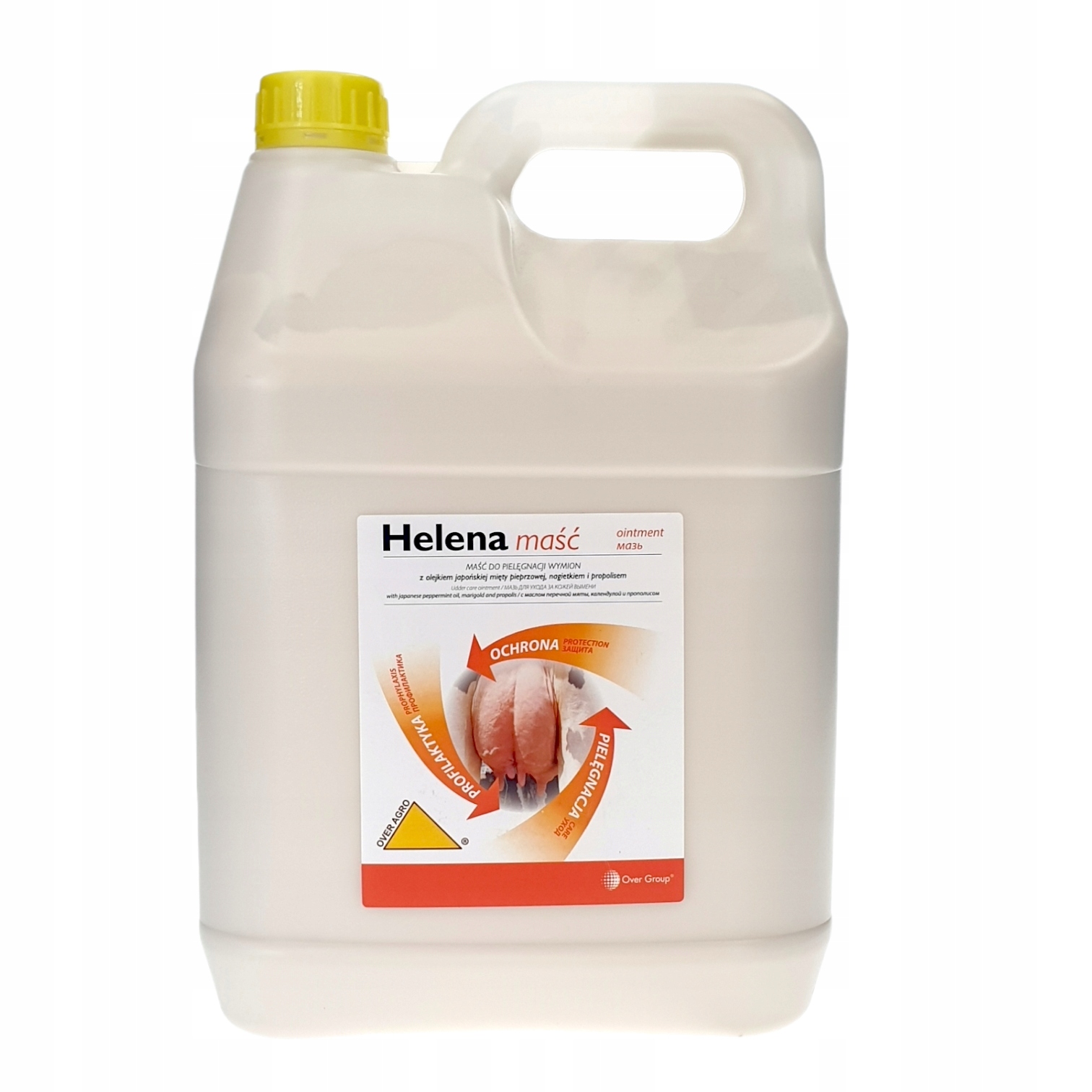 Over Helena Masť 4,5 kg na výměšky s mátou peprnou