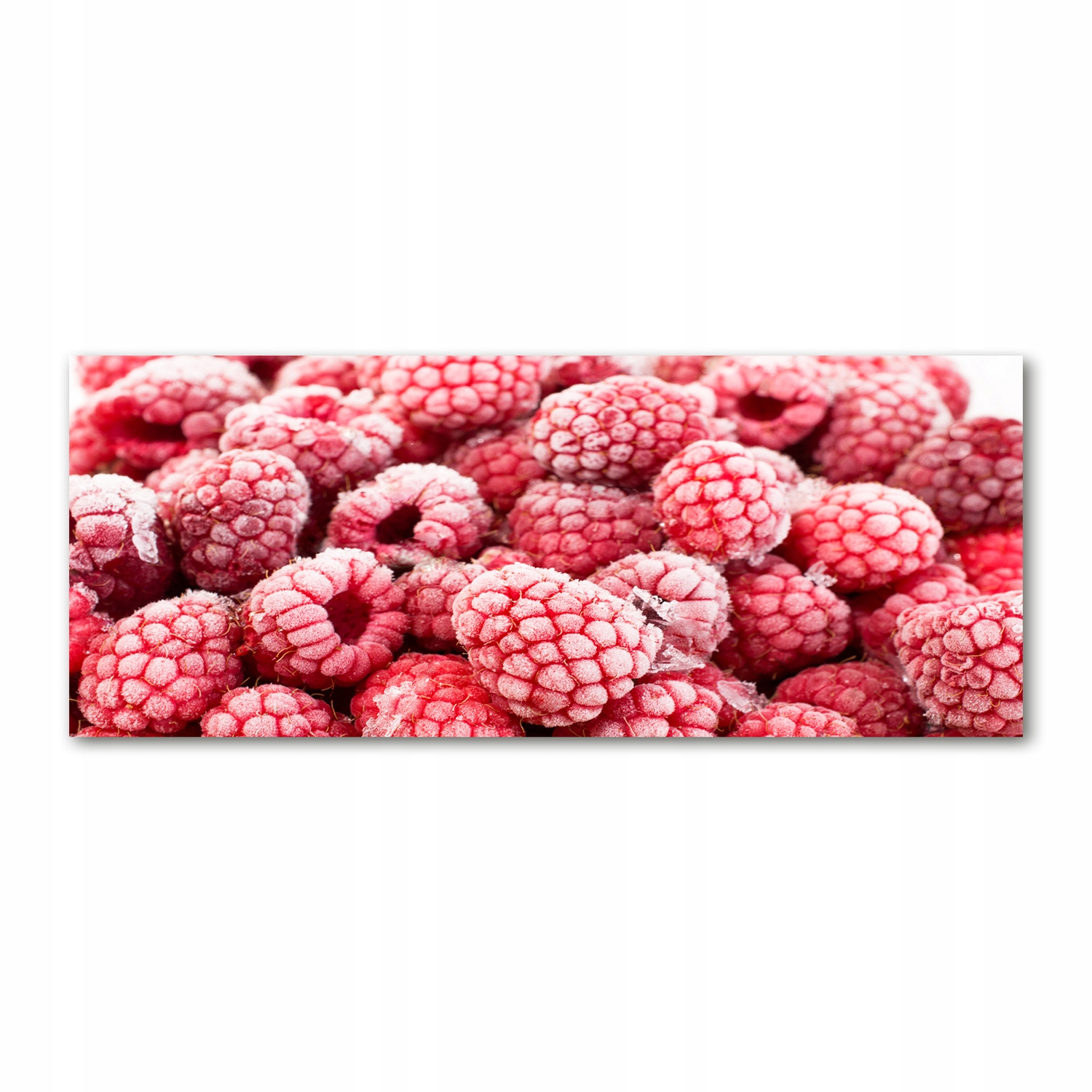 

Foto obraz akryl zdjęcie Zmrożone maliny 125x50 cm